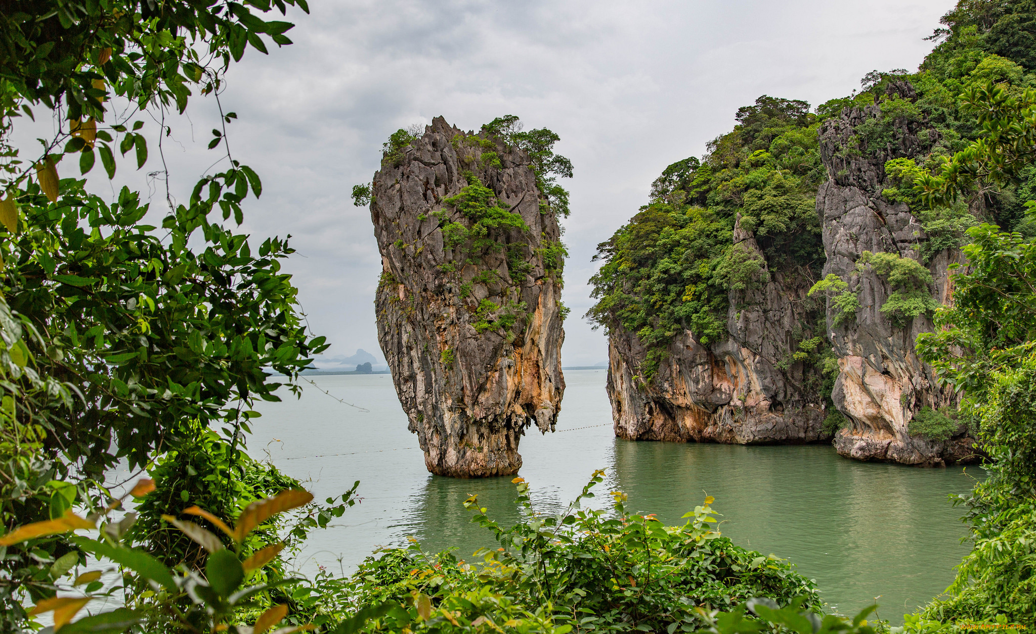 природа, побережье, простор