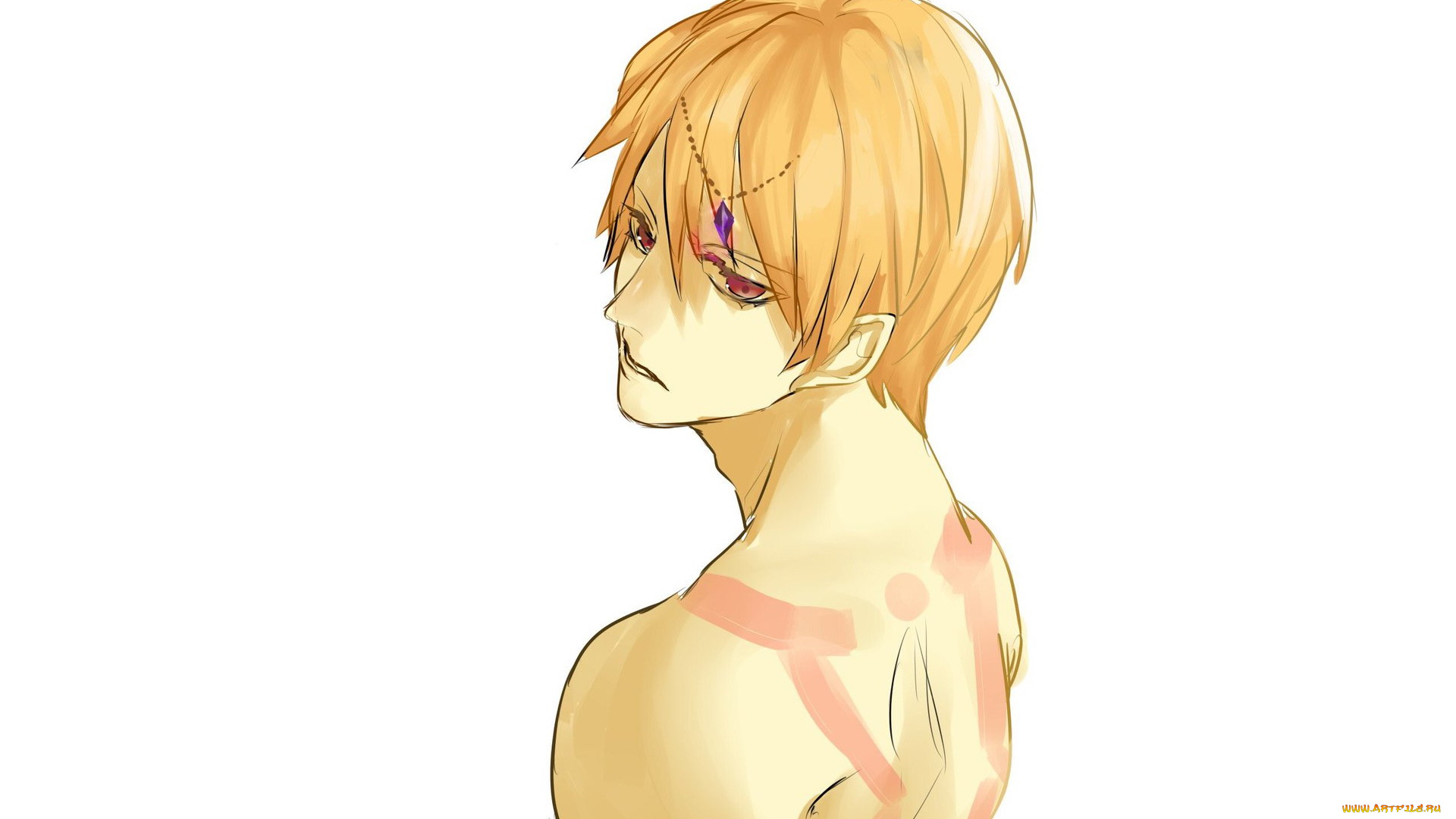 аниме, fate, stay, night, , grand, order, , apocrypha, парень, блондин, украшение