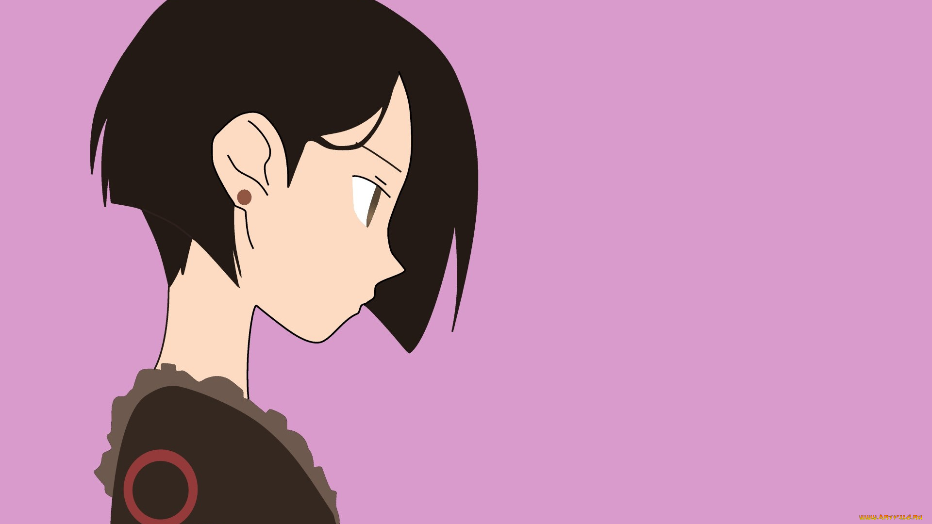 аниме, sayonara, zetsubo, sensei, девочка, профиль