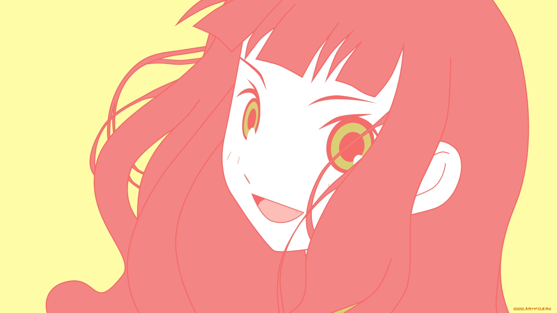 аниме, sayonara, zetsubo, sensei, лицо, девочка