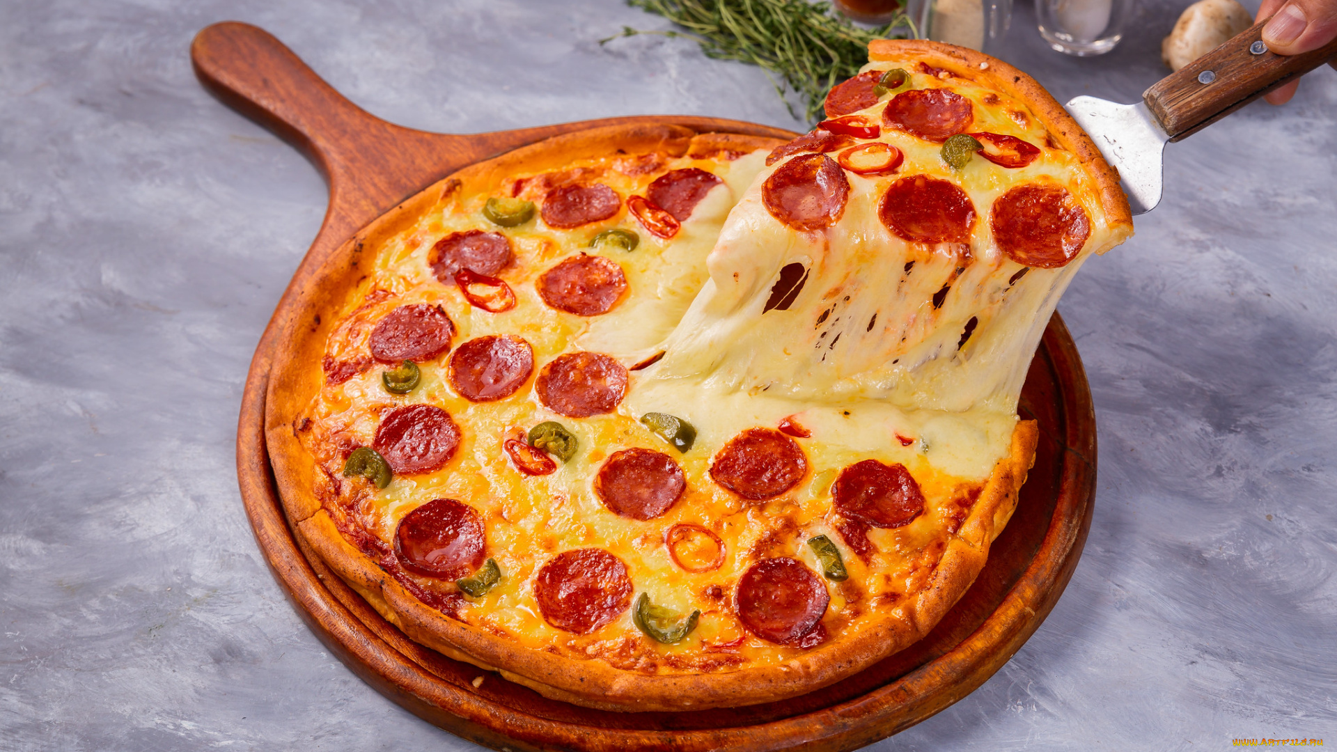 еда, пицца, снедь