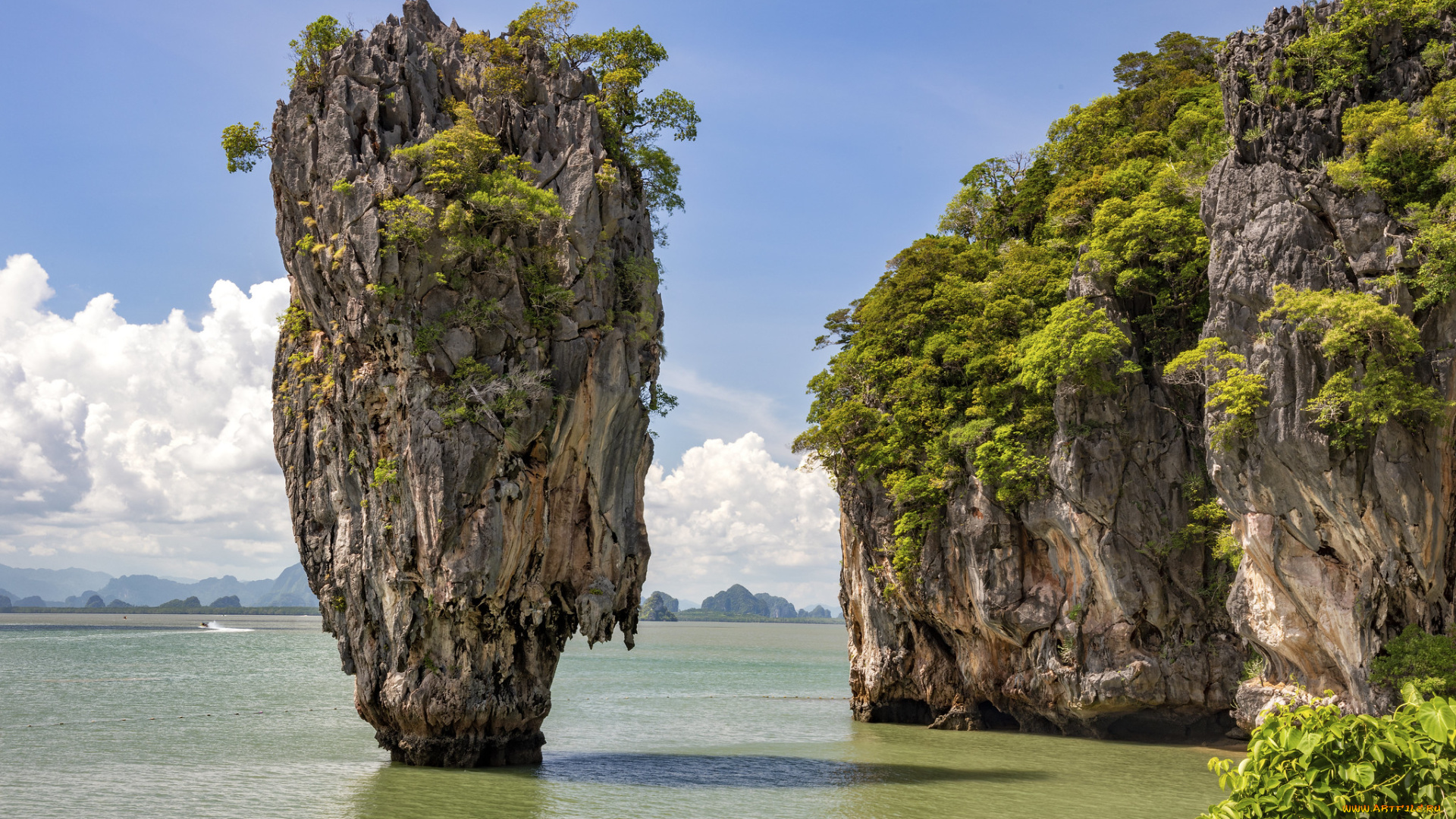 природа, побережье, простор