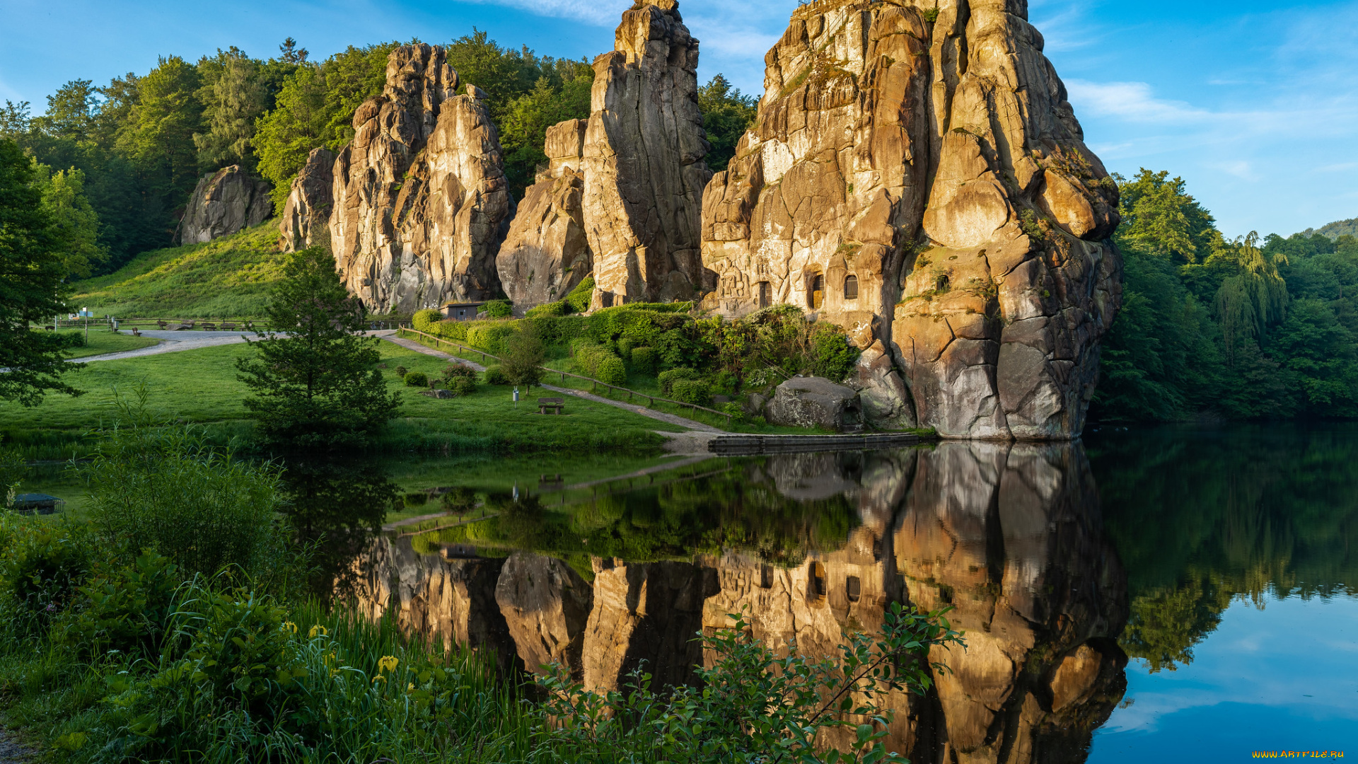 природа, реки, озера, простор