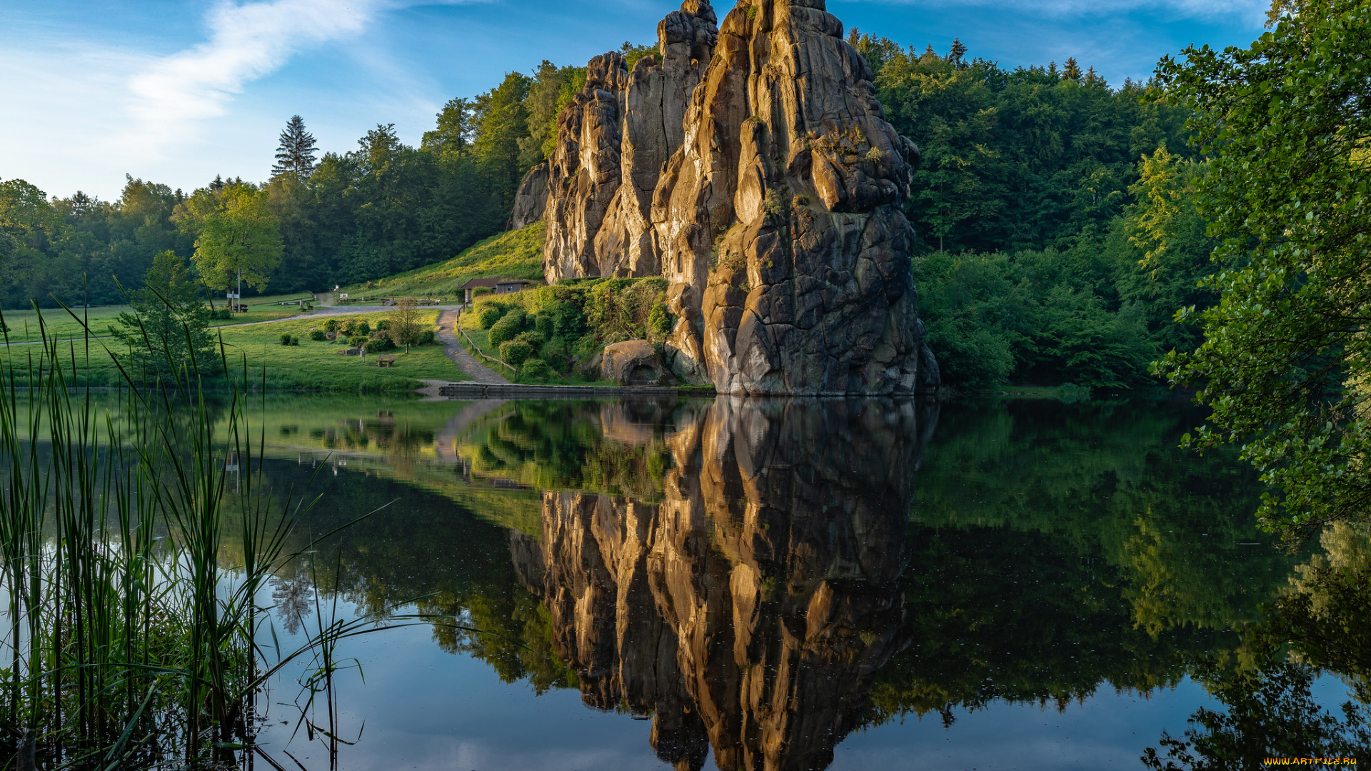 природа, реки, озера, простор