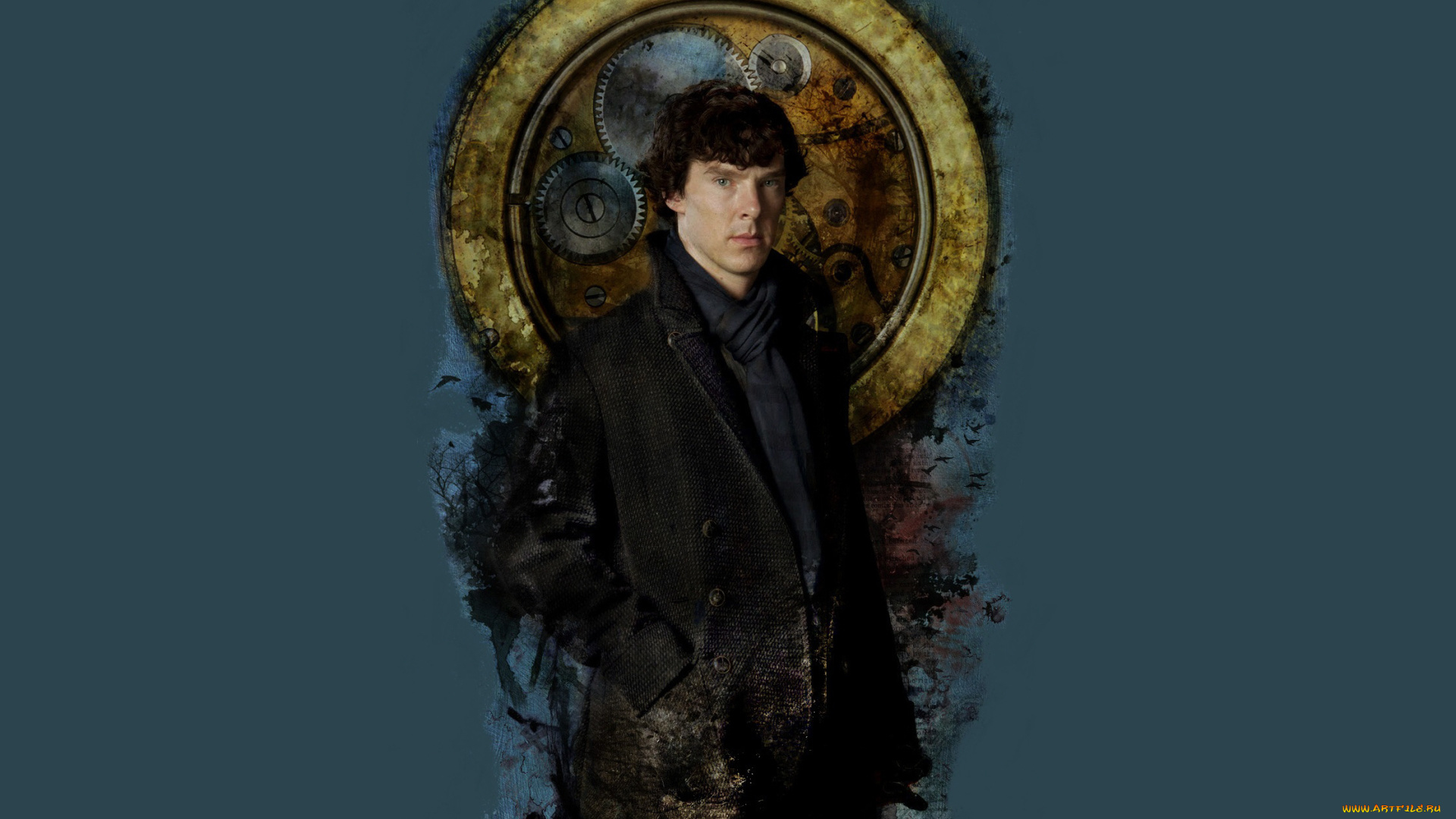 рисованное, кино, шерлок