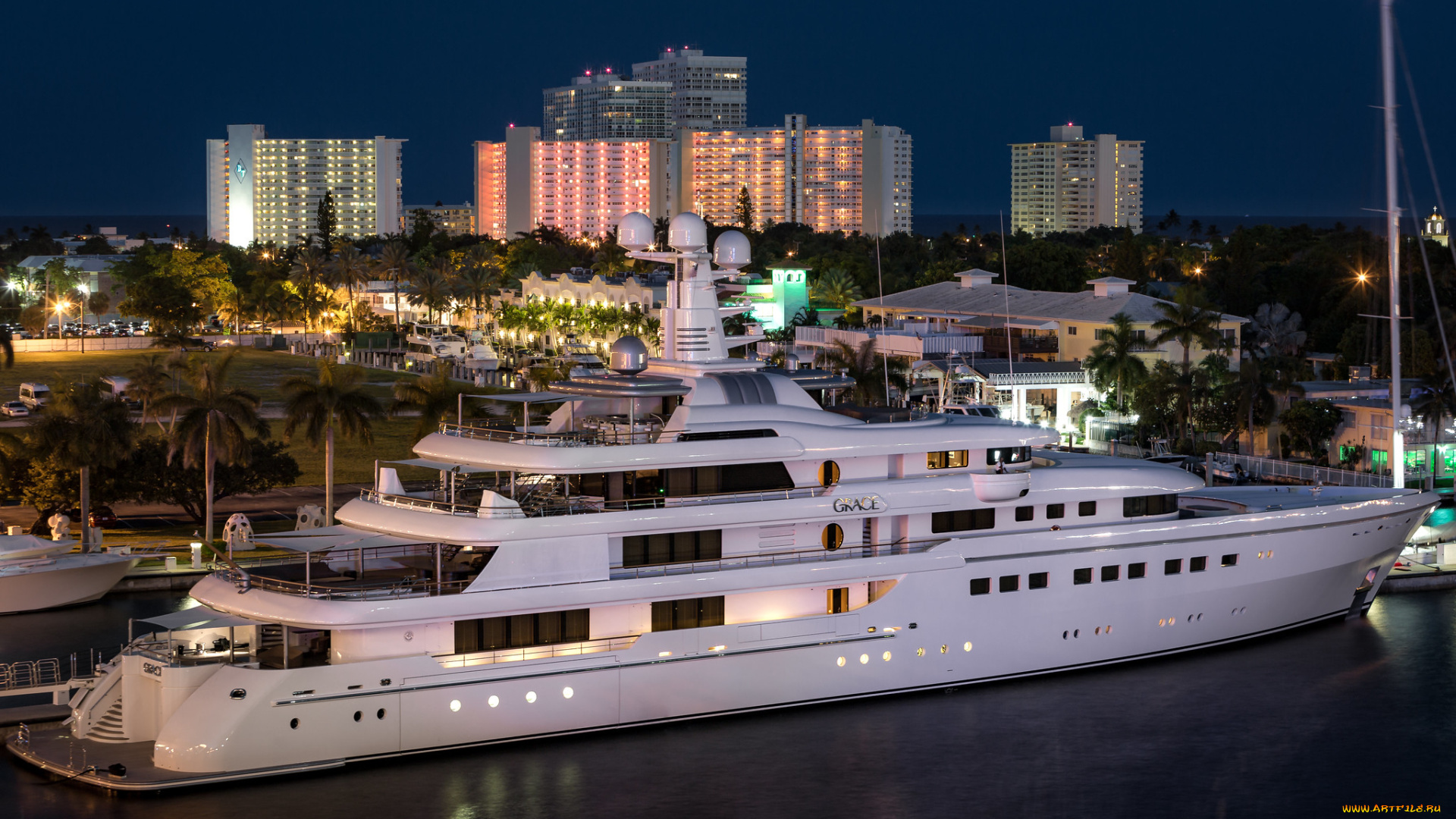 super, yacht, grace, корабли, яхты, суперяхта