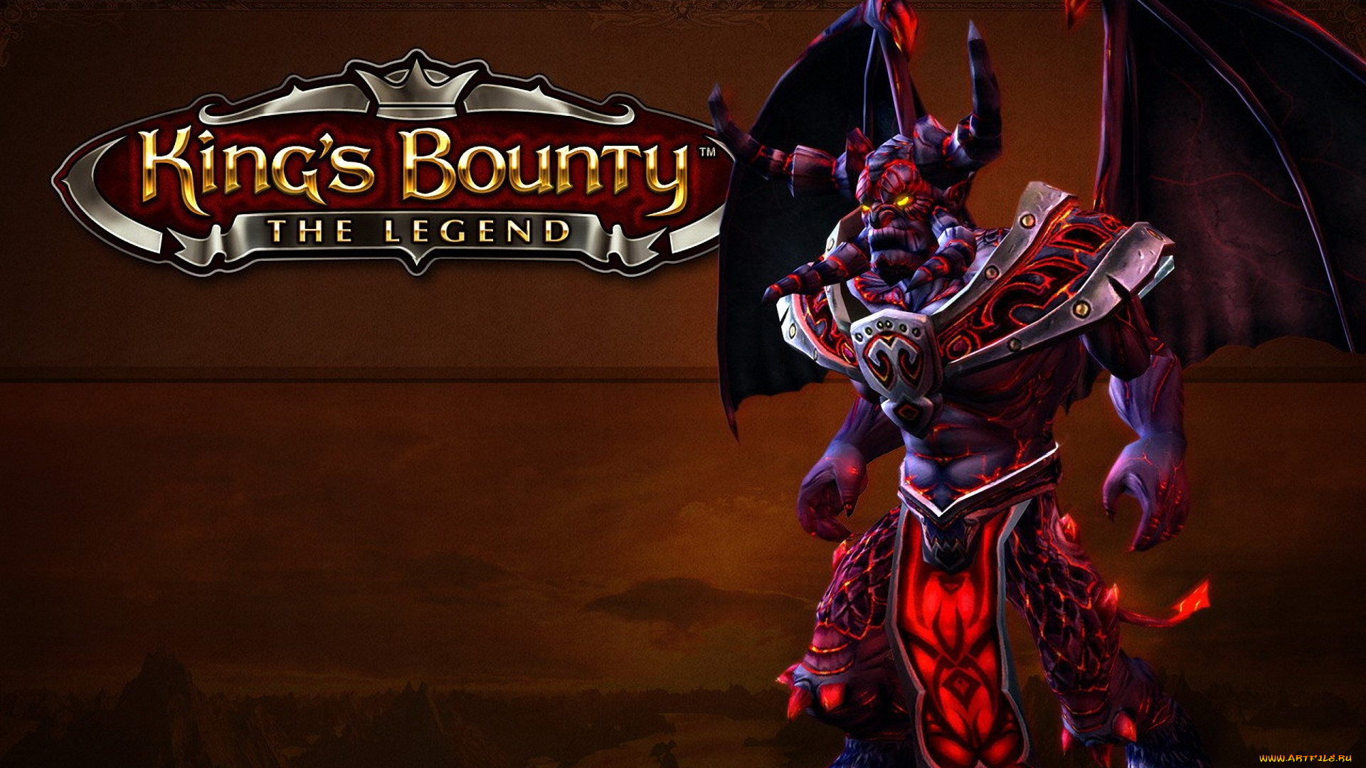 видео, игры, king`s, bounty, , the, legend, крылья, демон