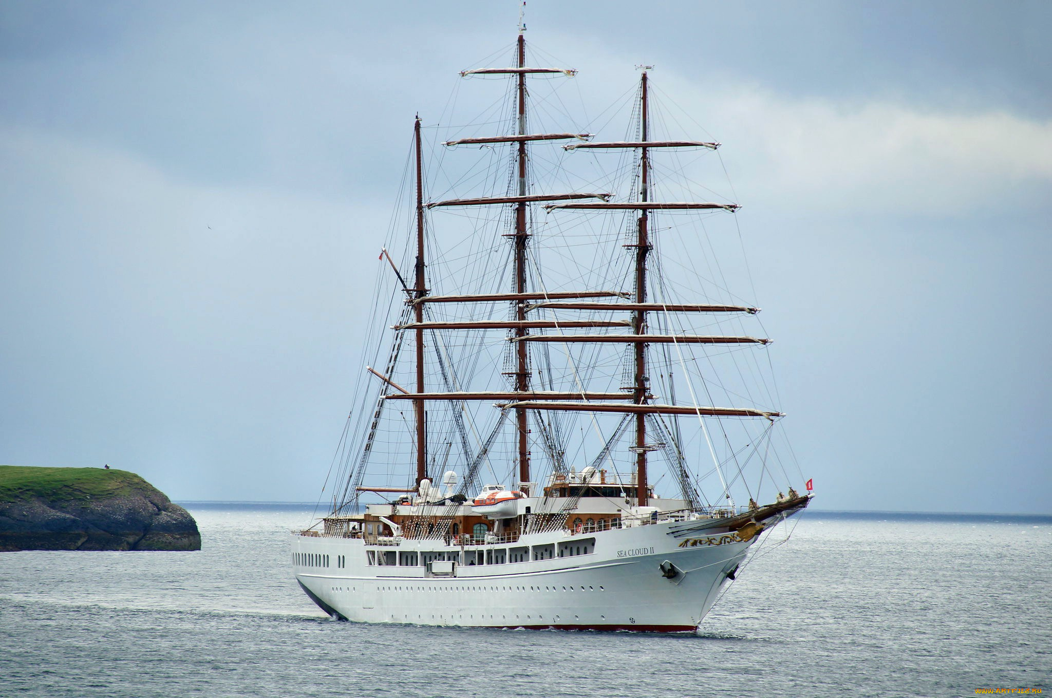 sea, cloud, ii, корабли, парусники, паруса, мачты