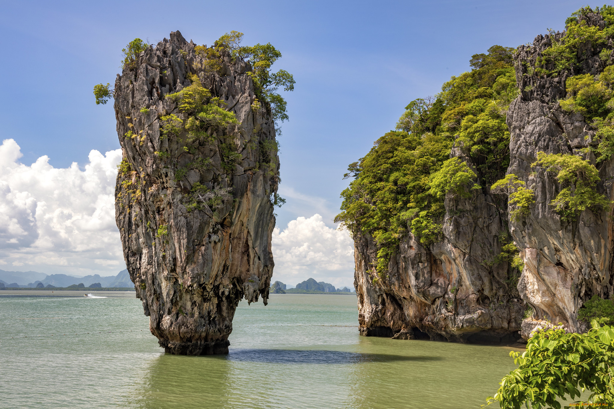 природа, побережье, простор