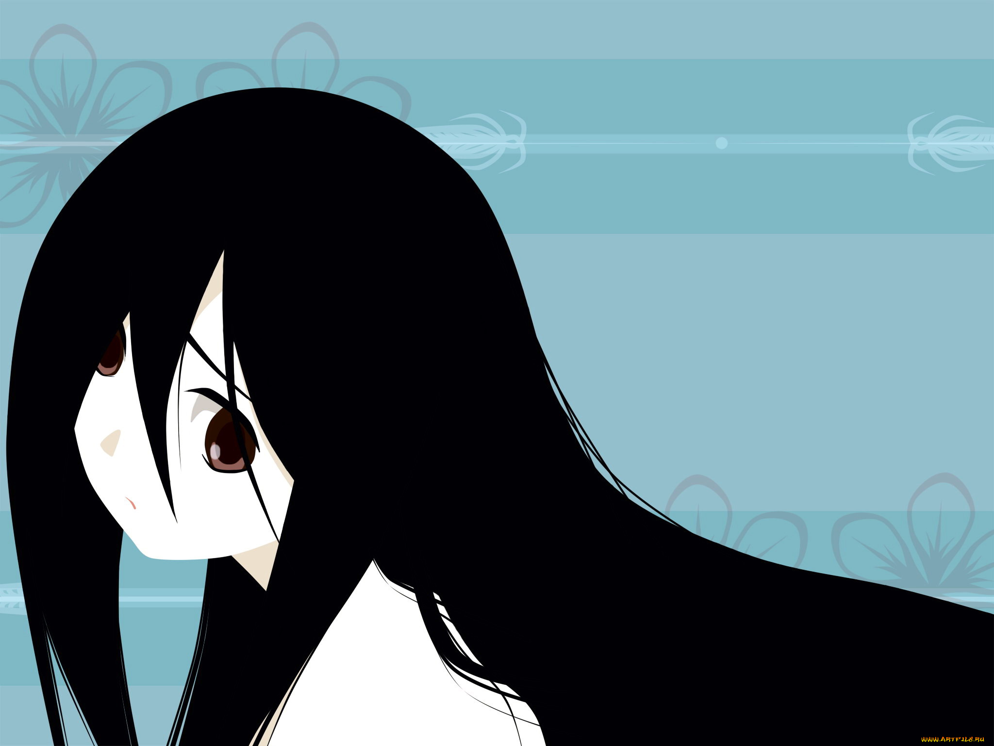 аниме, sayonara, zetsubo, sensei, лицо, девочка