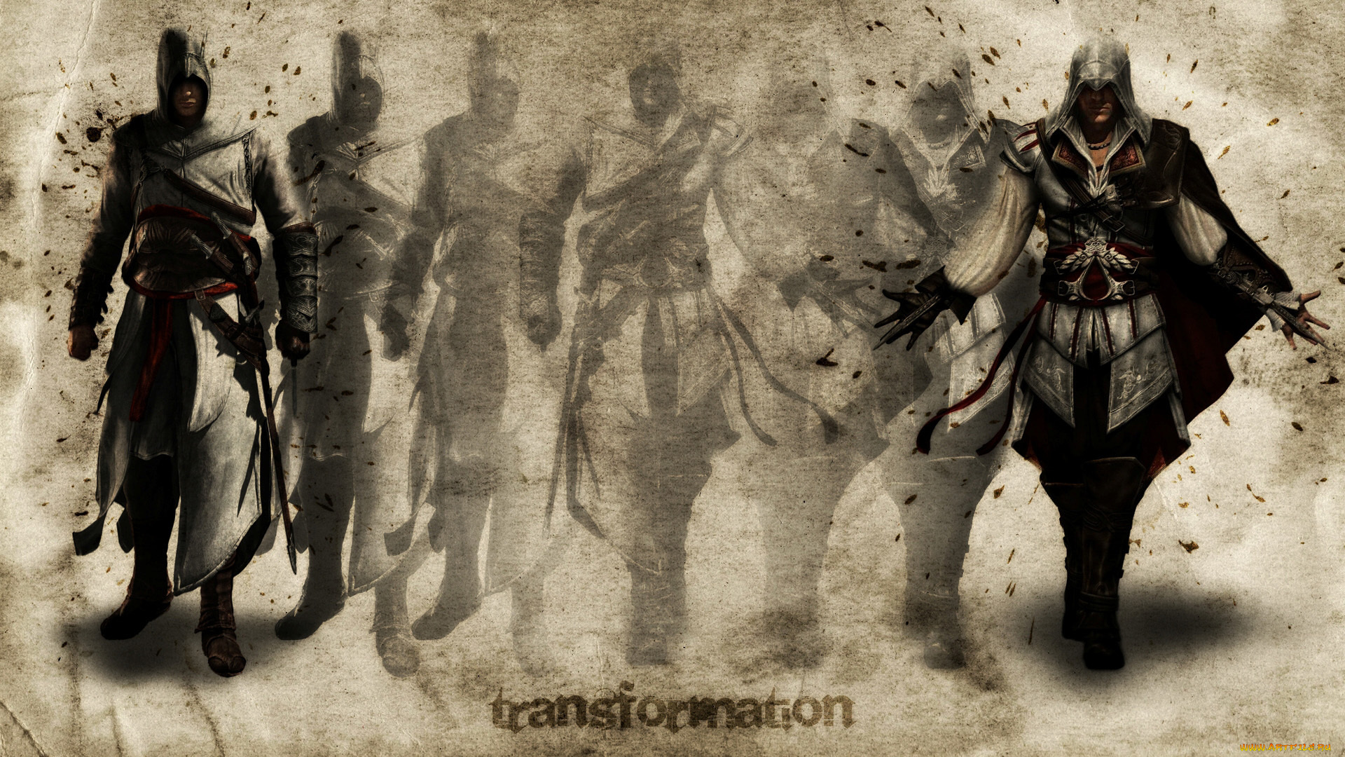 видео, игры, assassin`s, creed, ii, ассасины, трансформация