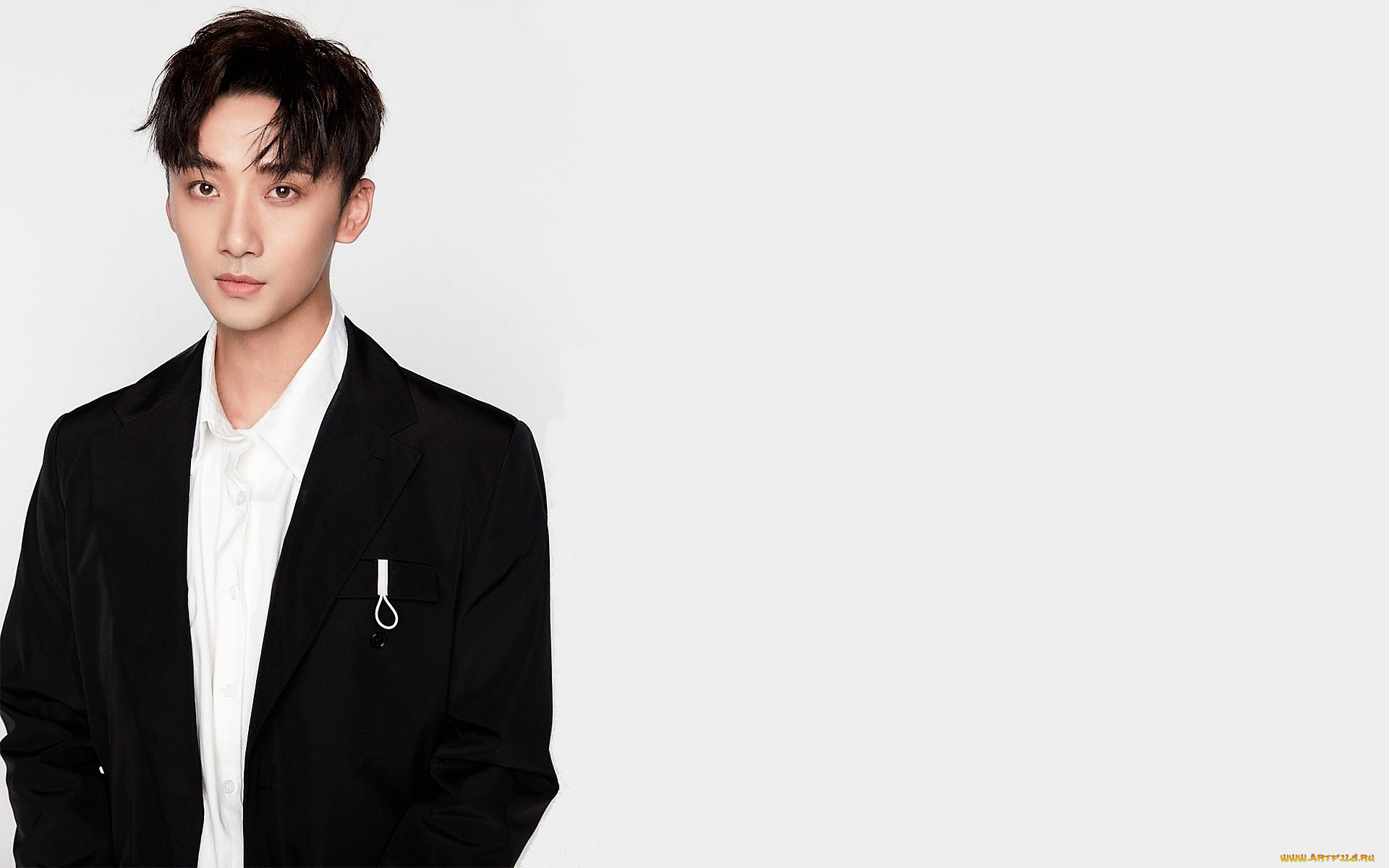 мужчины, li, bo, wen, актер, пиджак, петля