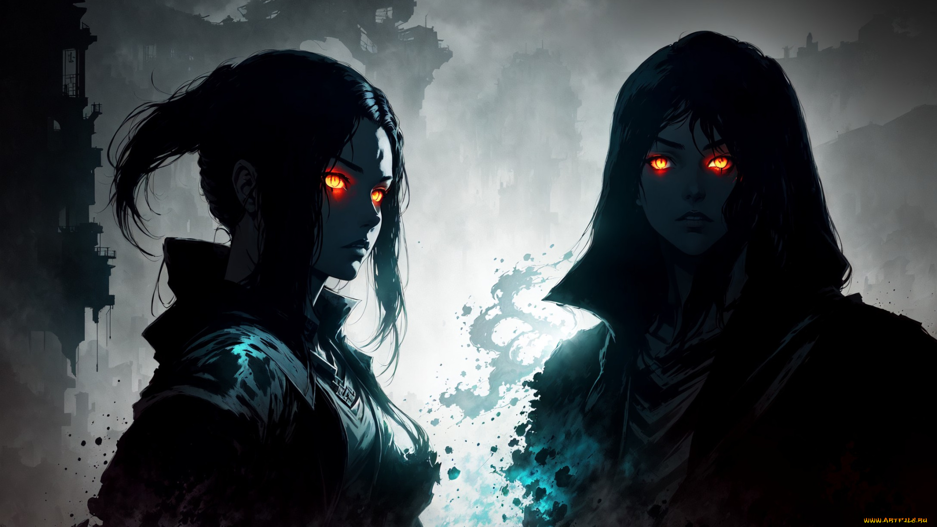 аниме, магия, , колдовство, , halloween, нейросети, графика, нейроарт, ai, art, нейронные, сети, рисунки, нейро, искусство