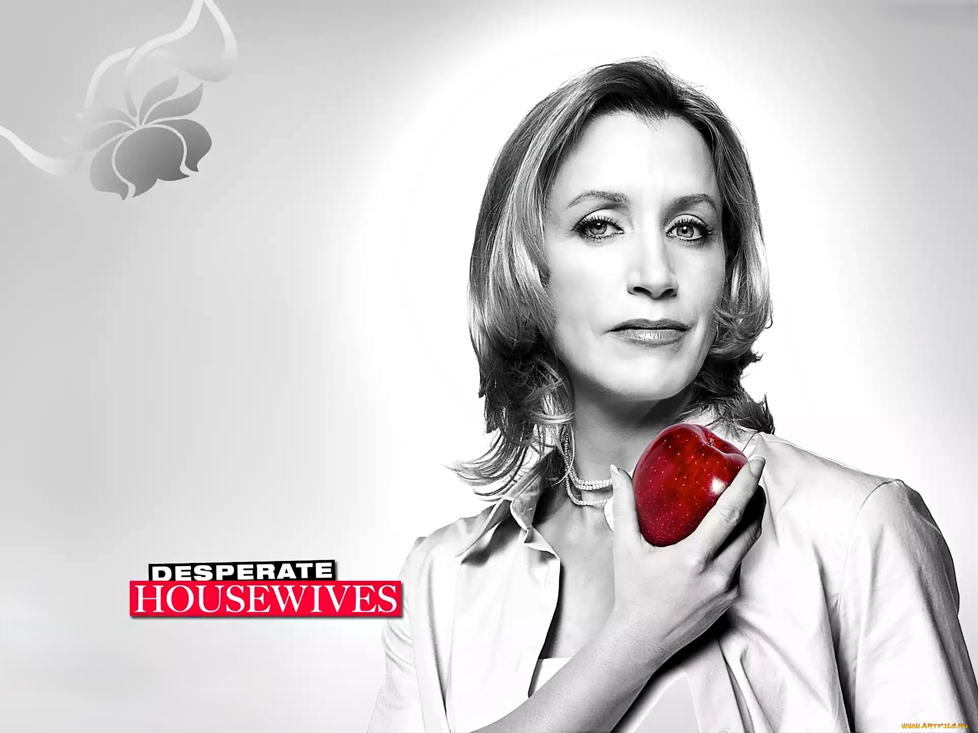 кино, фильмы, desperate, housewives, женщина, яблоко