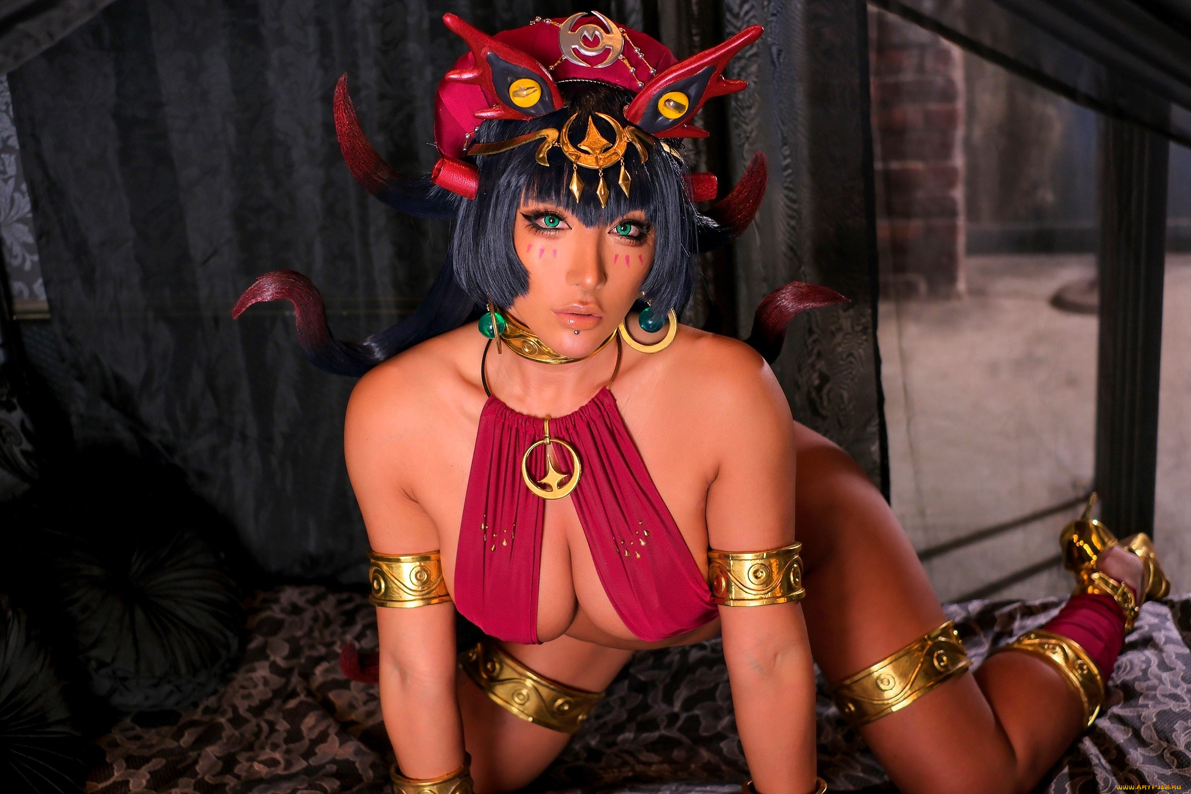 девушки, nonsummerjack, образ, косплей, наряд, украшения