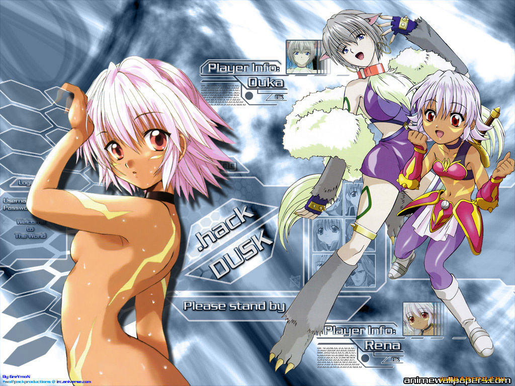 аниме, hack, sign