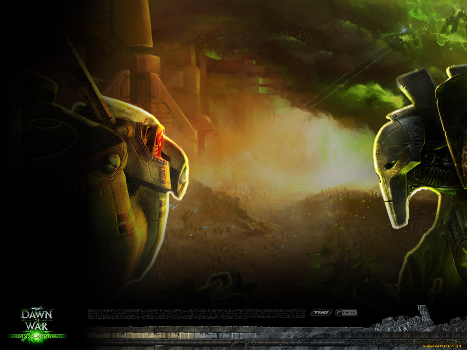 видео, игры, warhammer, 40, 000, dawn, of, war, dark, crusade