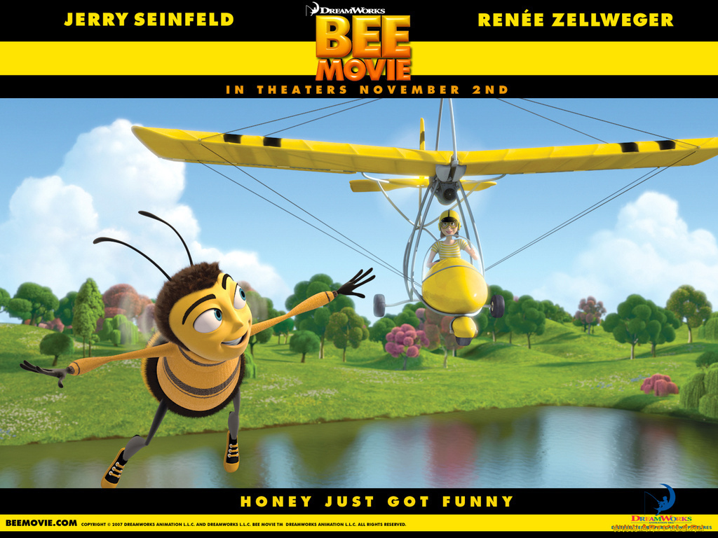 мультфильмы, bee, movie