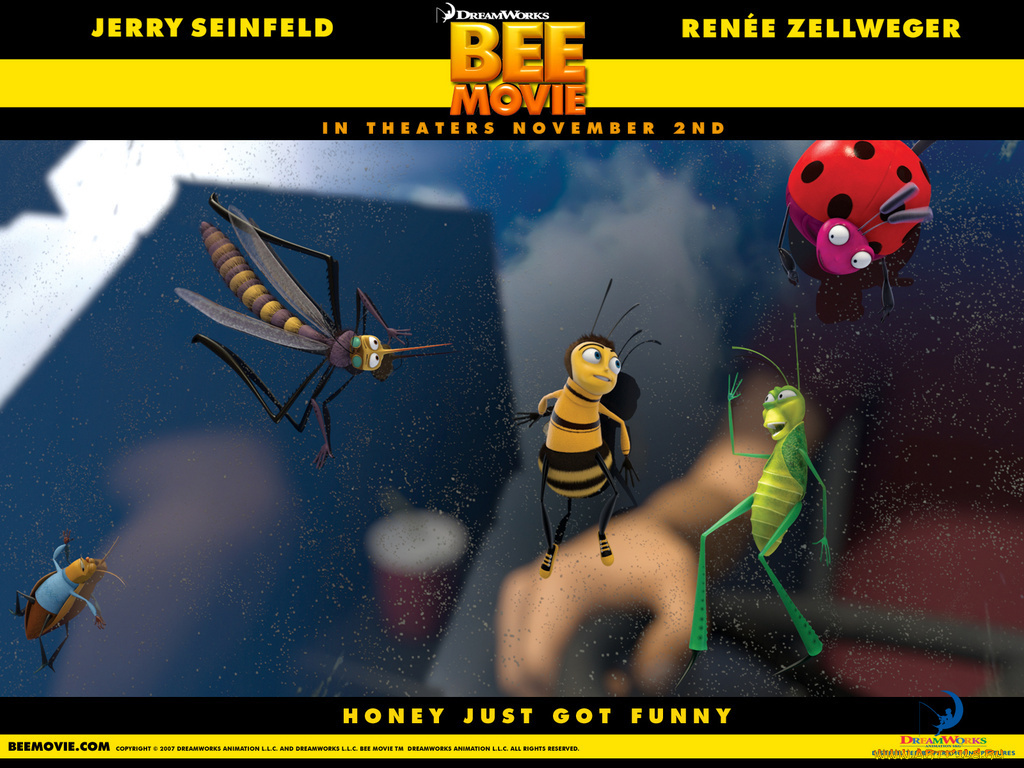 мультфильмы, bee, movie