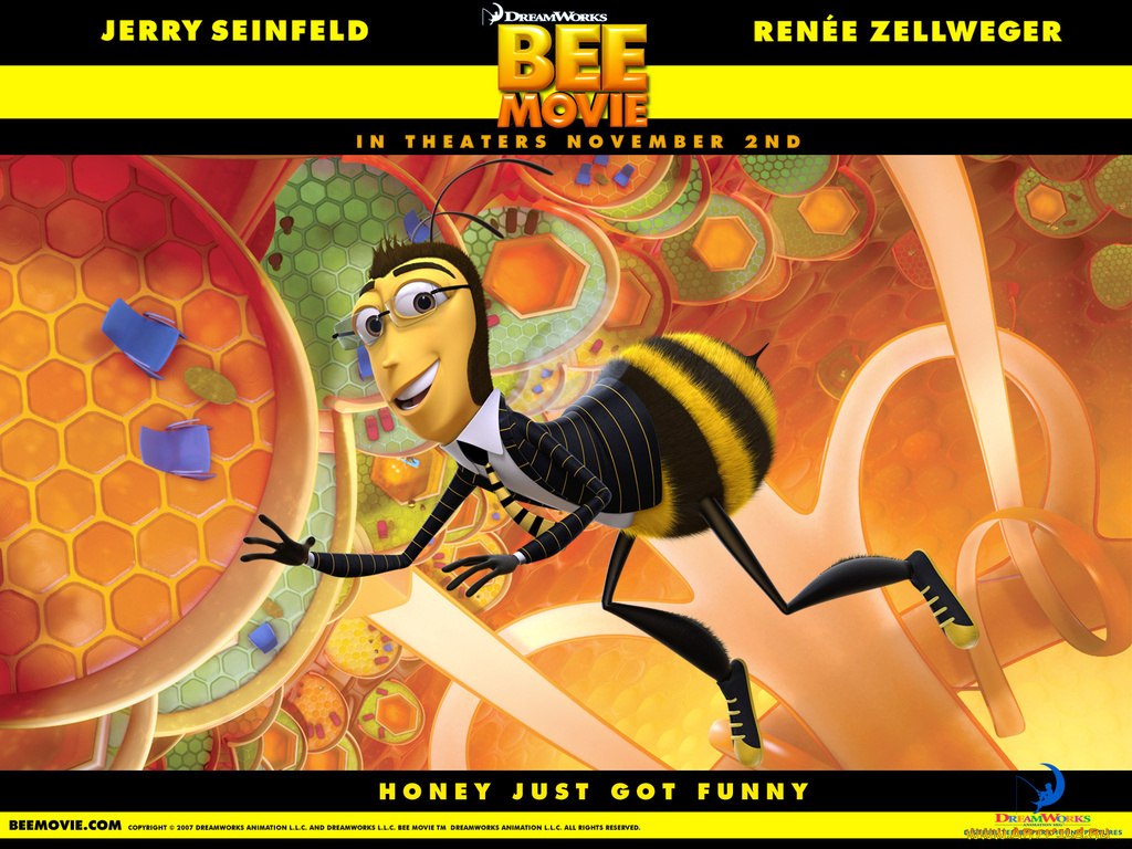 мультфильмы, bee, movie
