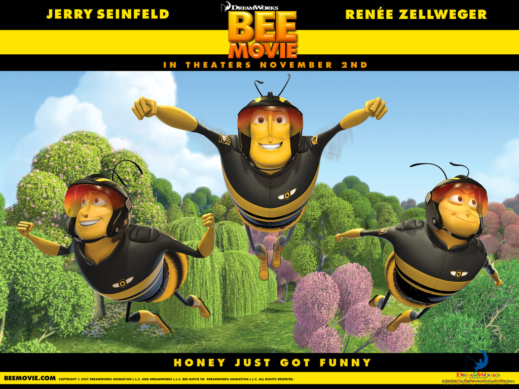 мультфильмы, bee, movie