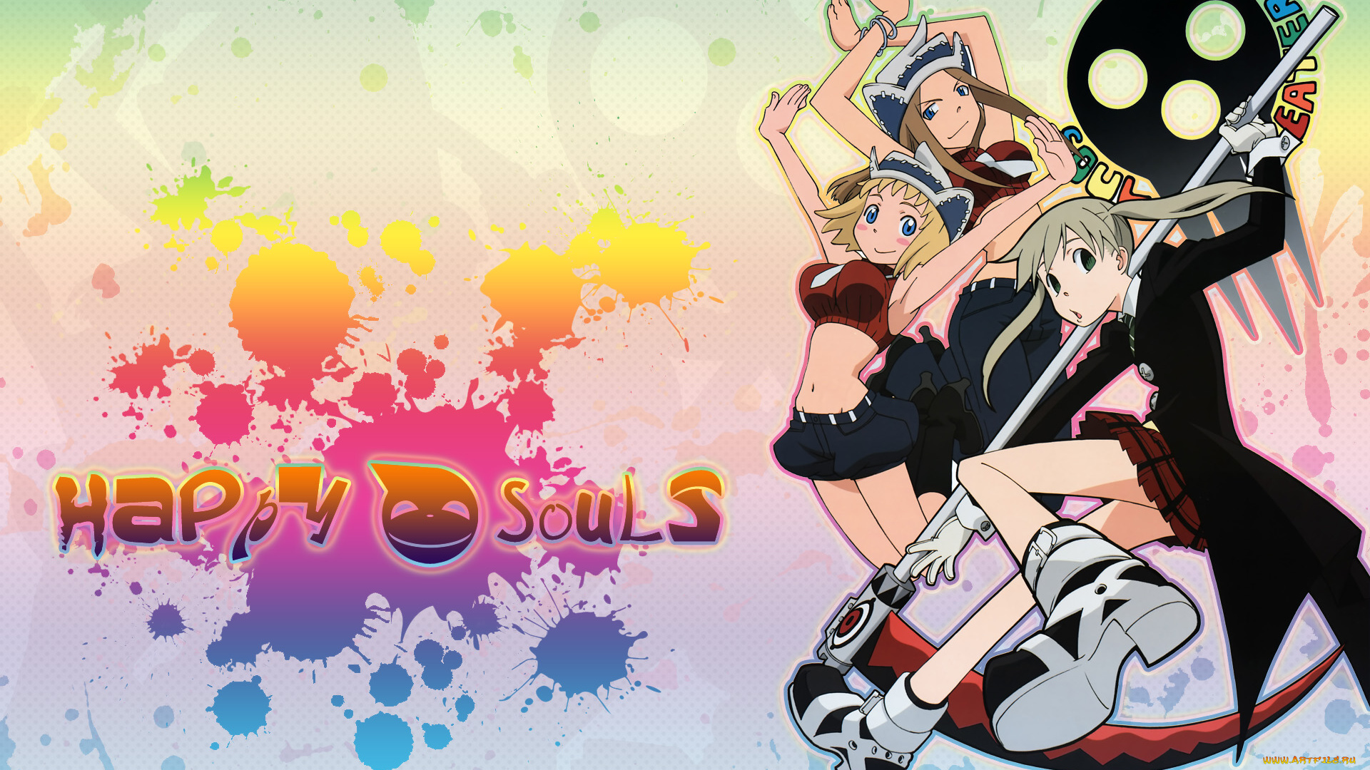 аниме, soul, eater