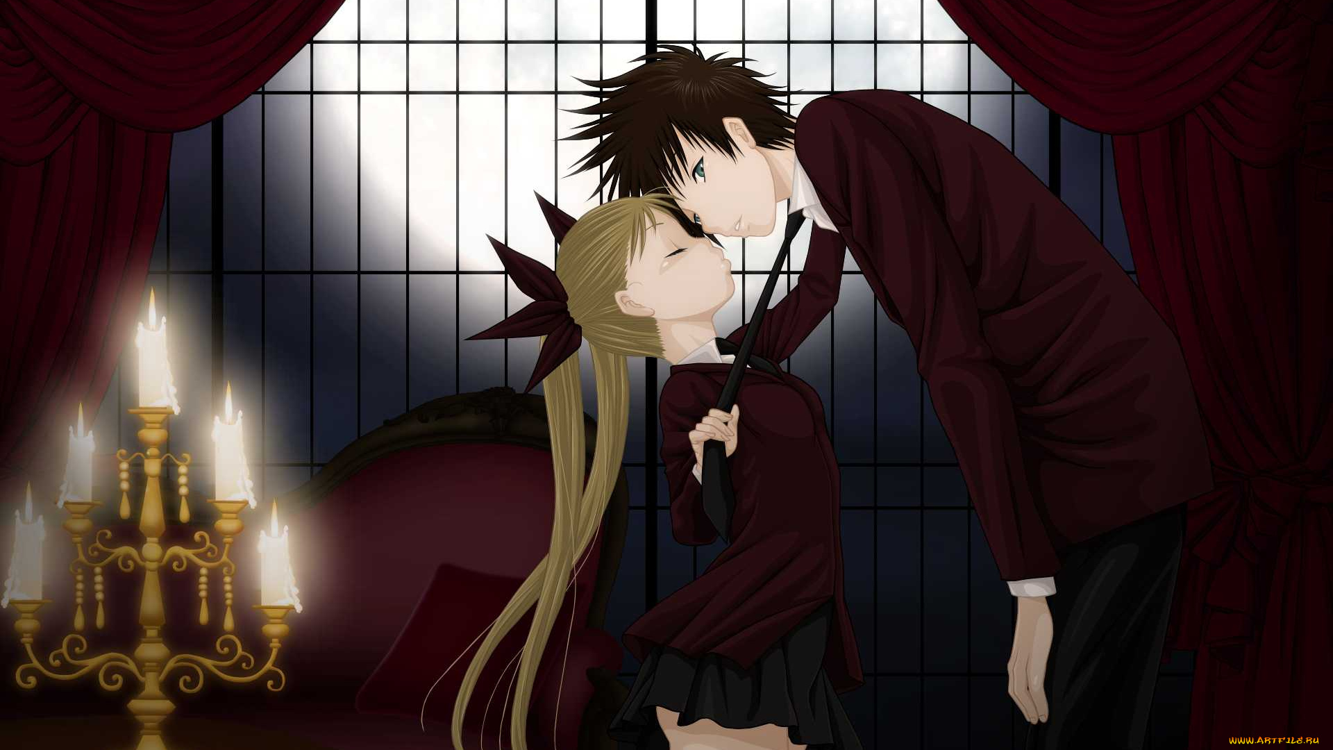 аниме, dance, in, the, vampire, bund