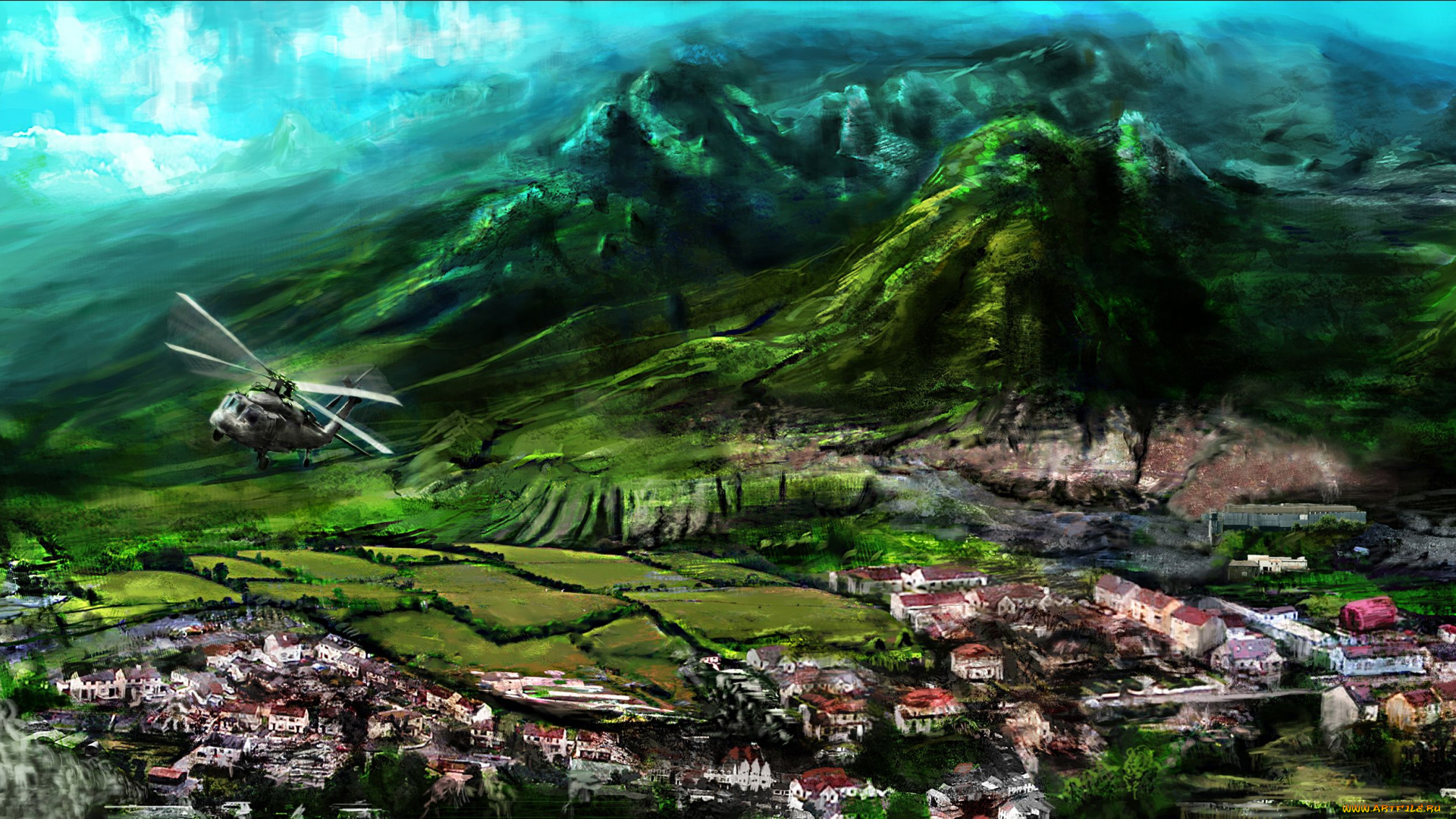 рисованные