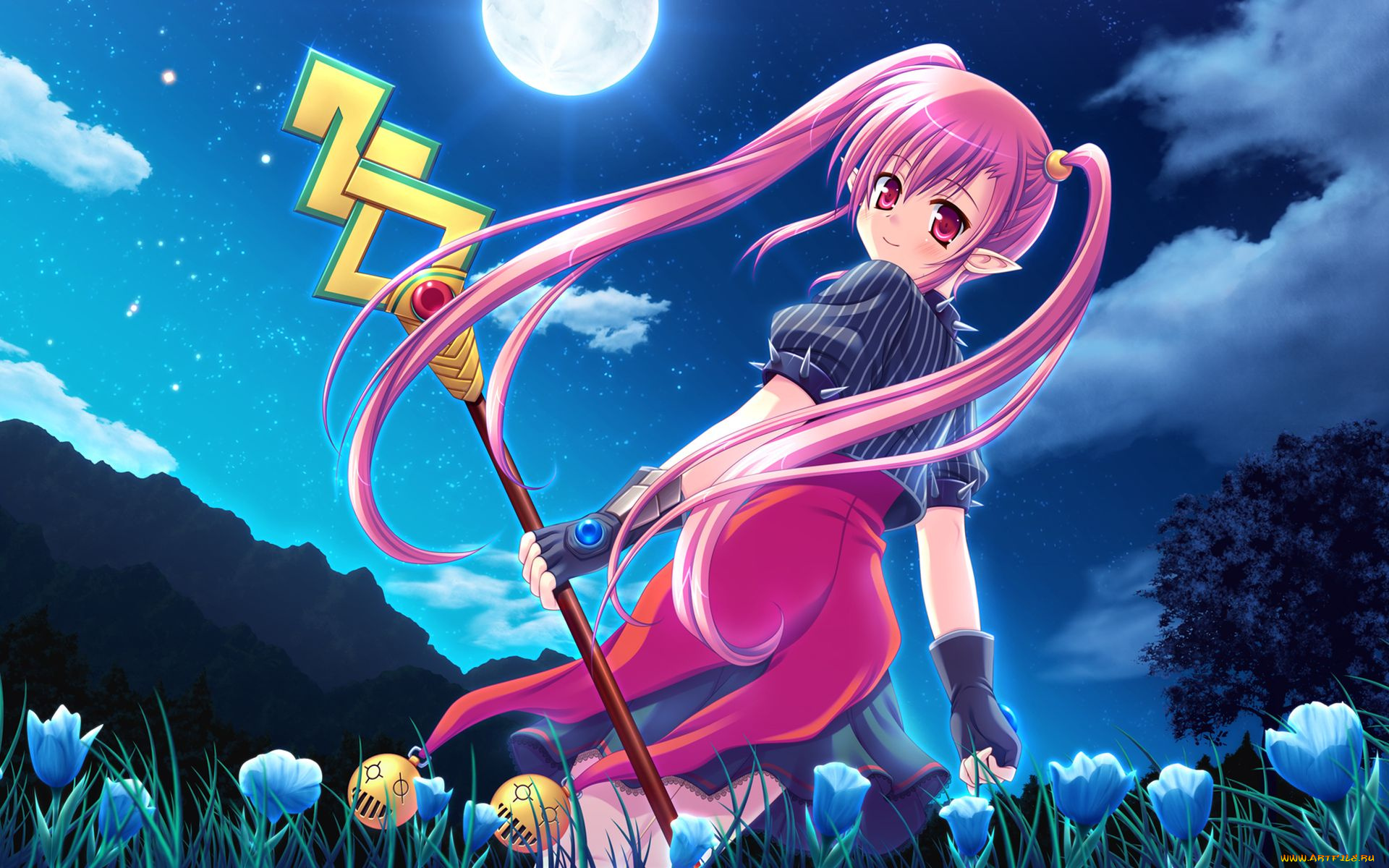 аниме, weapon, blood, technology