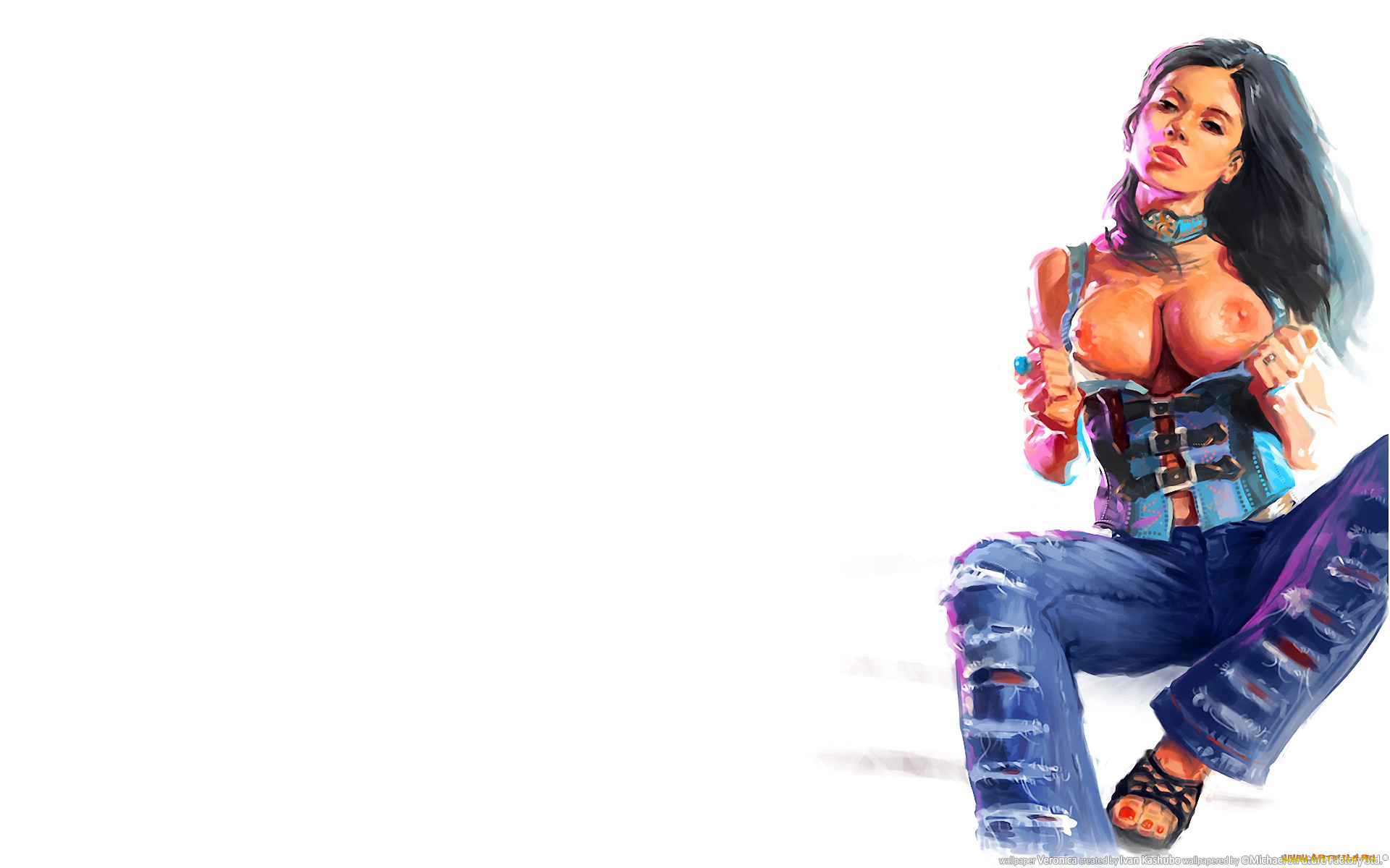 veronica, рисованные