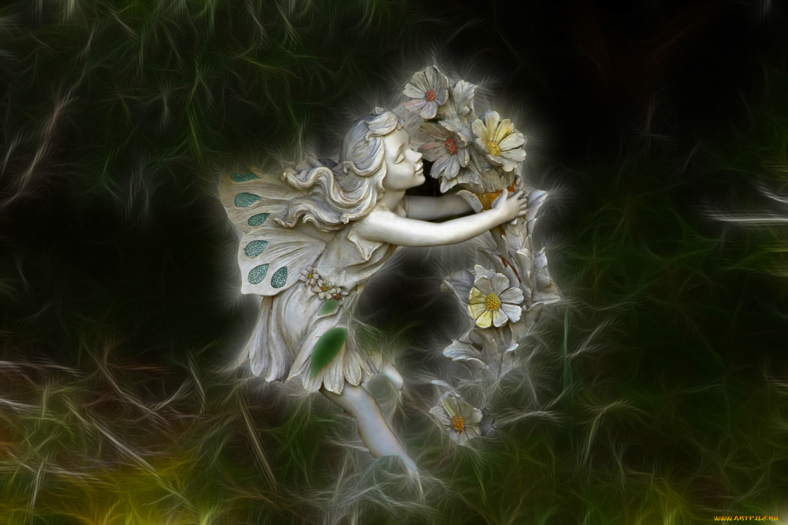 разное, компьютерный, дизайн, ангел