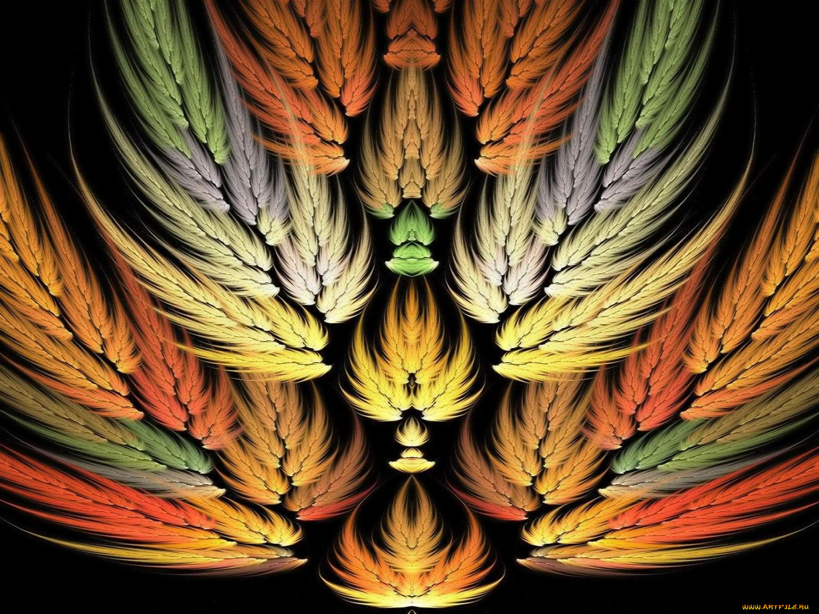 3д, графика, fractal, фракталы, тёмный, абстракция, фон, узор