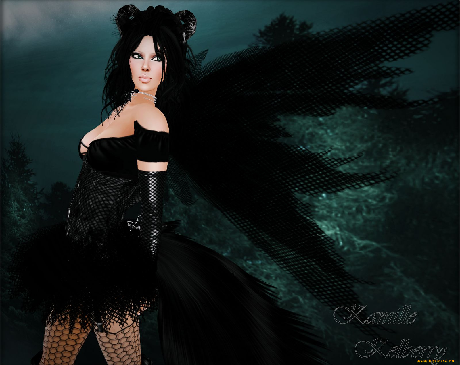 3д, графика, fantasy, фантазия, крылья