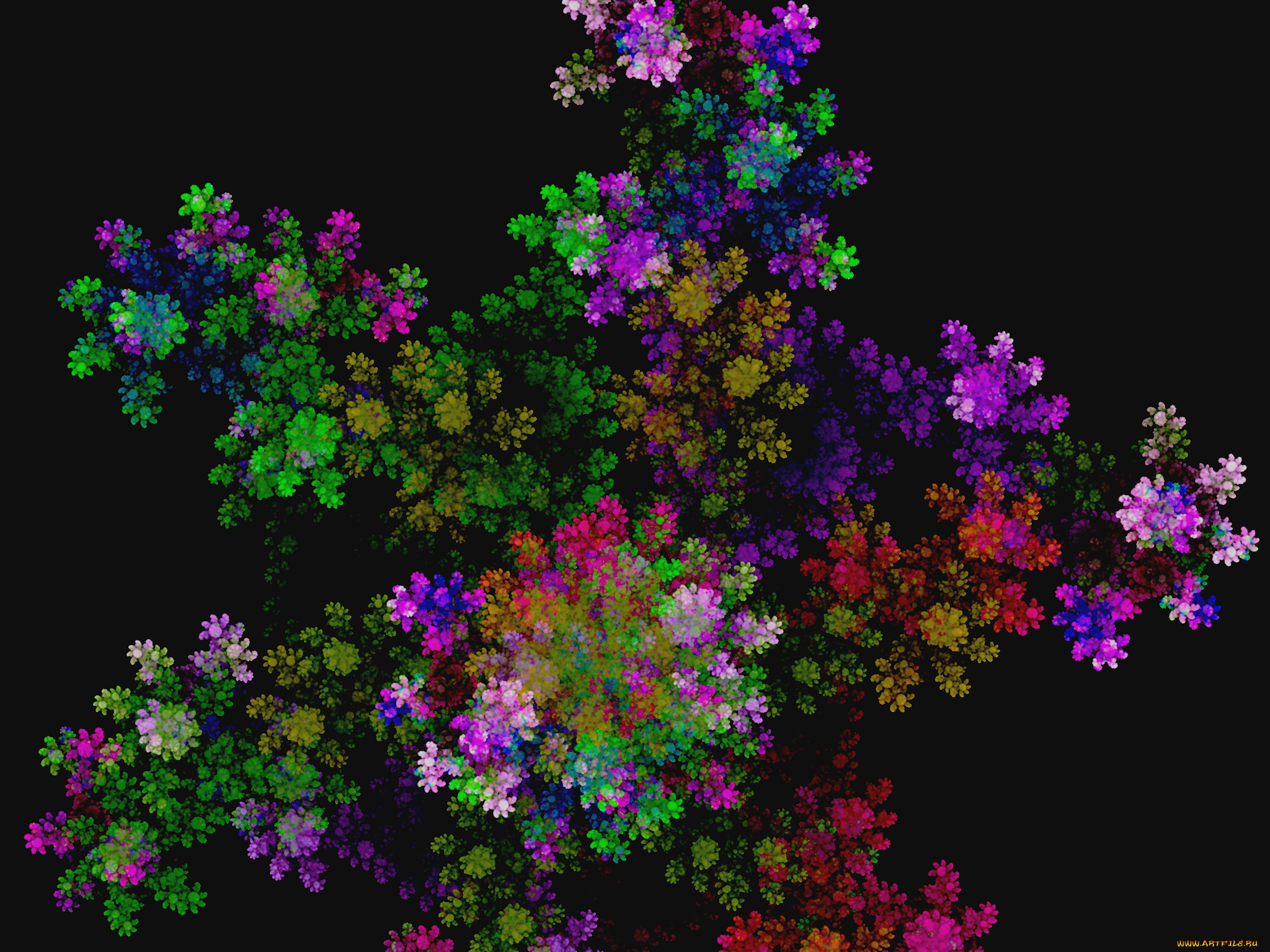 3д, графика, fractal, фракталы, узор, тёмный, абстракция