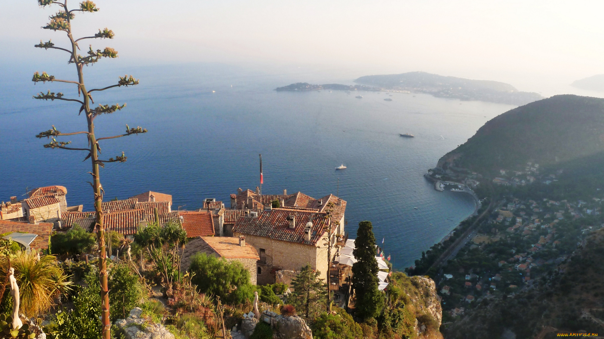 cote, d`azur, french, riviera, france, города, пейзажи, dazur, побережье, лазурный, берег, франция, французская, ривьера, море