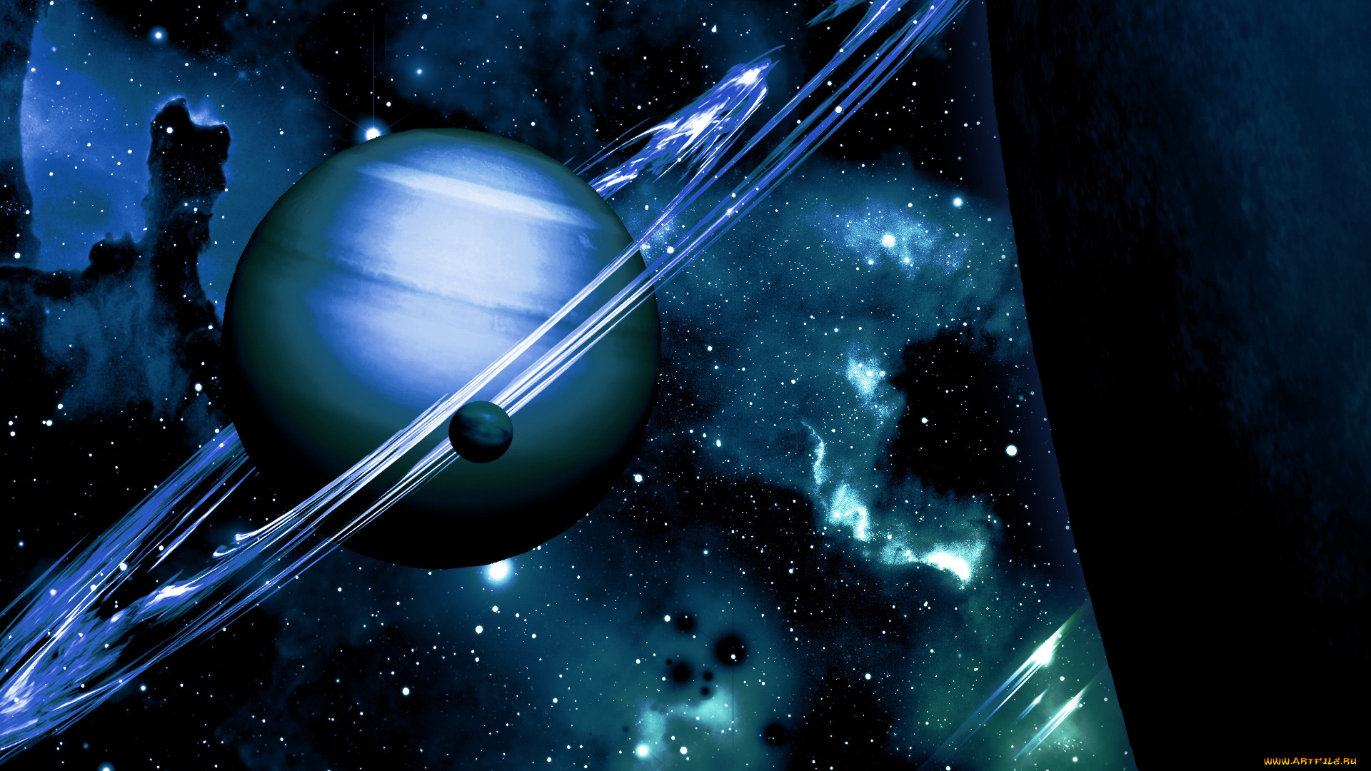 космос, арт, графика, узор, цвета, фон