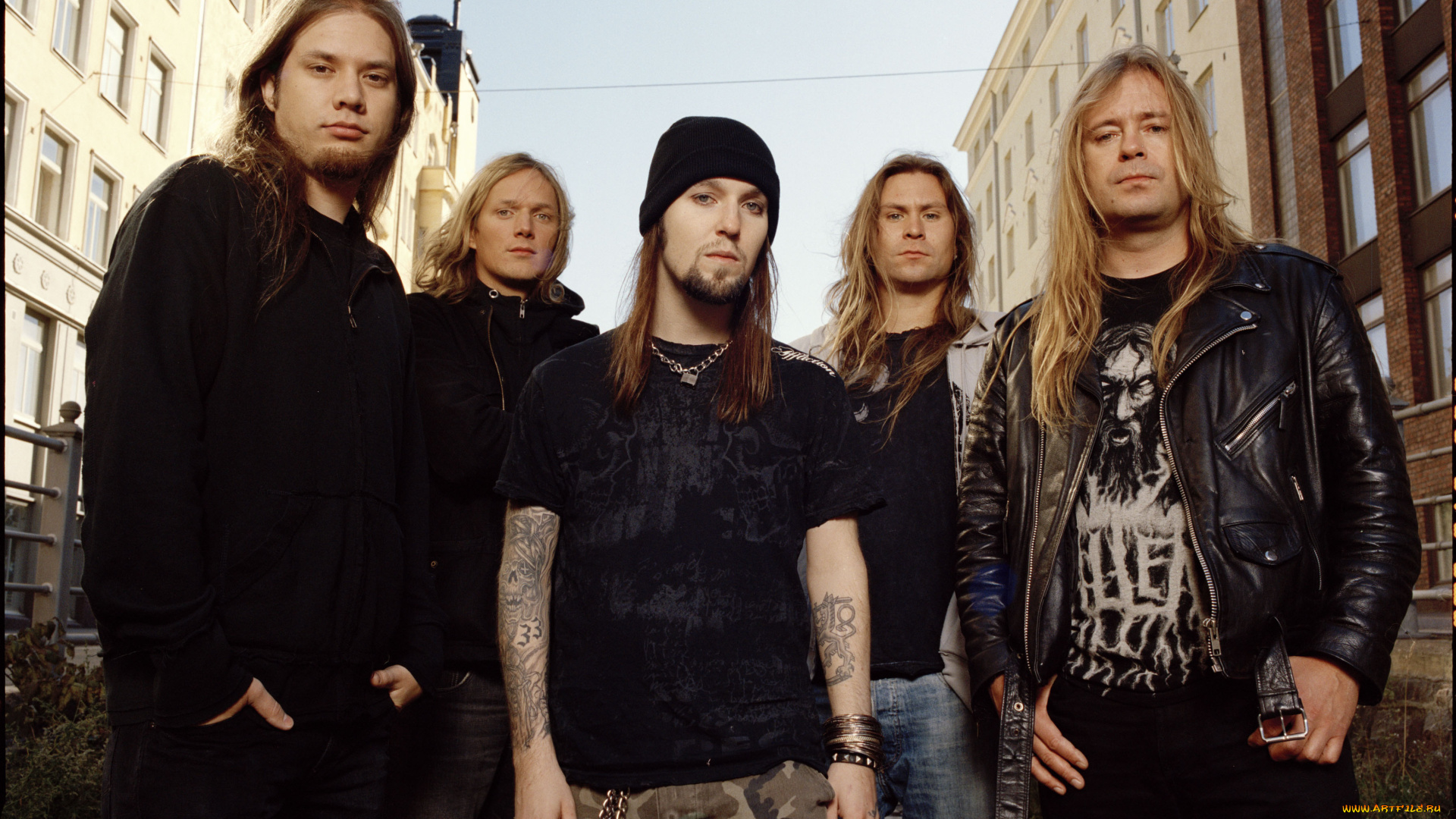 музыка, children, of, bodom, metal, band