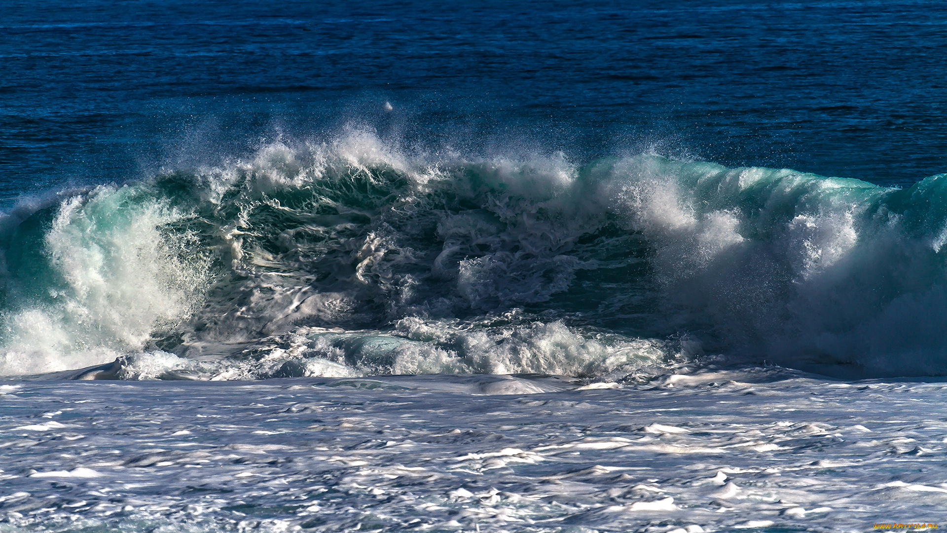 природа, моря, океаны, волны