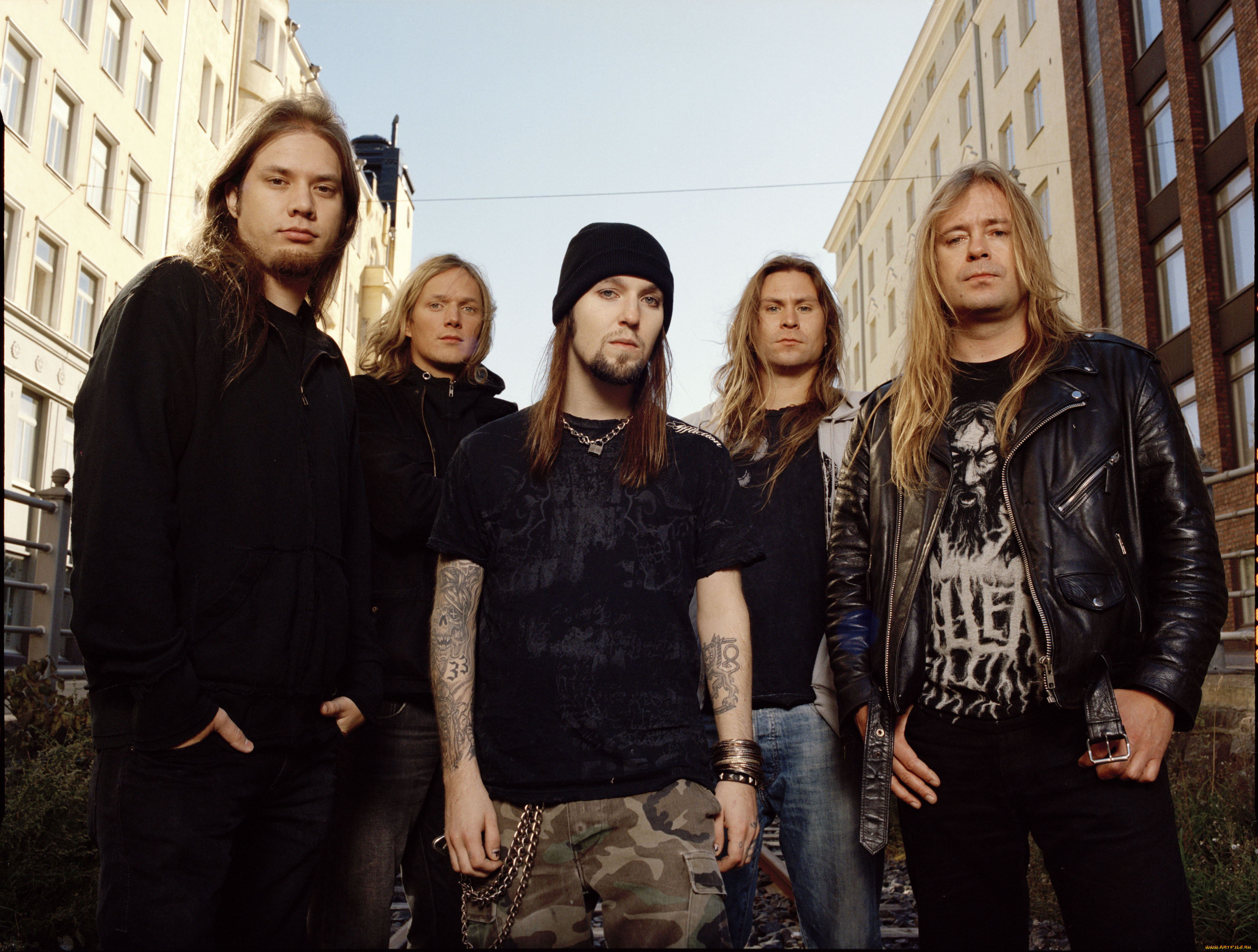 музыка, children, of, bodom, metal, band