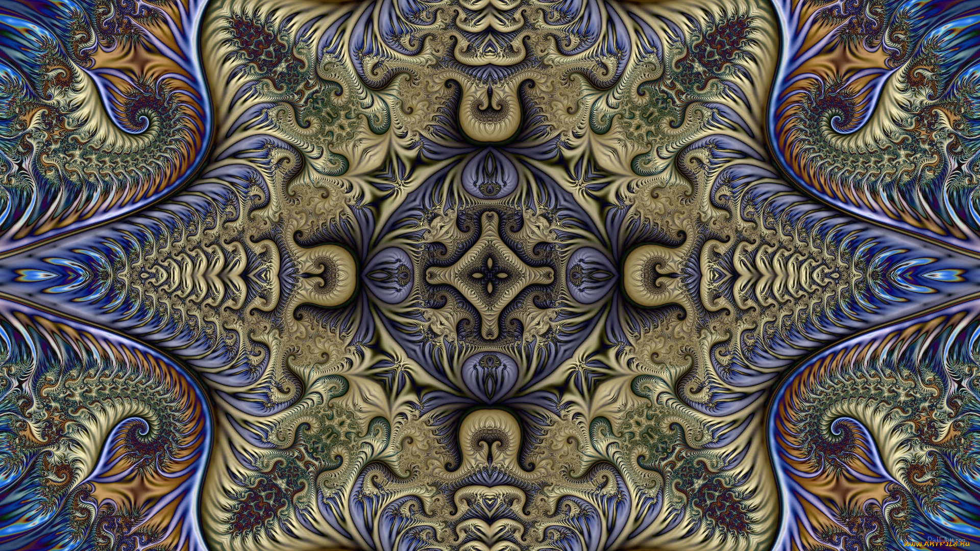 3д, графика, fractal, фракталы, узор, фон, цвета