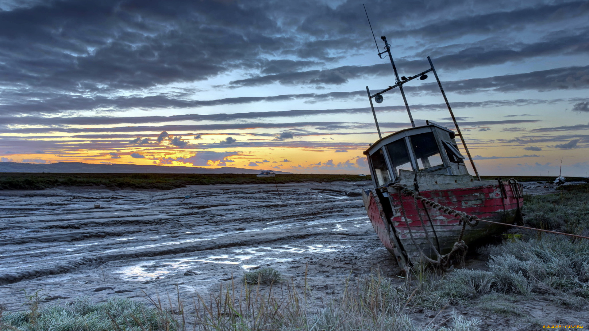 корабли, лодки, , шлюпки, мель, корабль, пейзаж