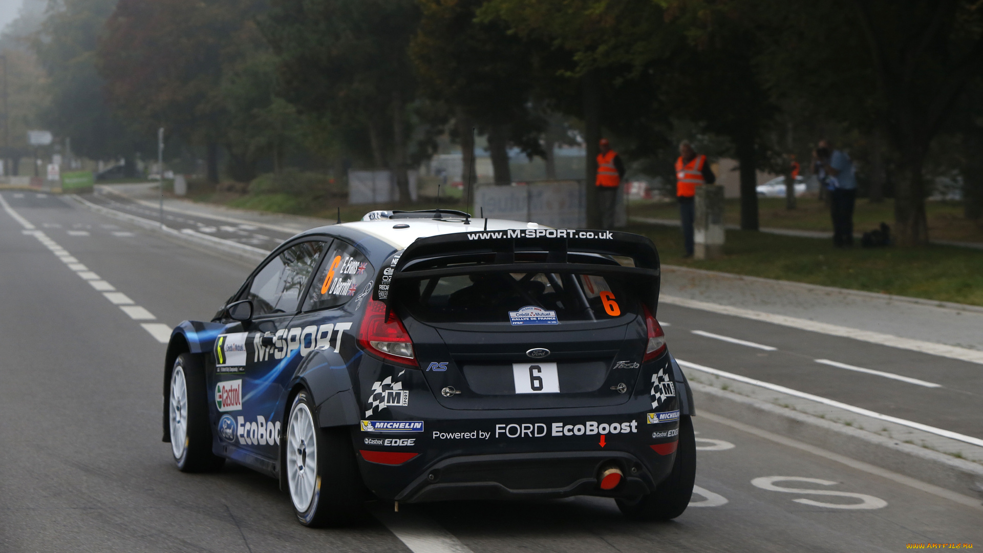спорт, авторалли, fiesta, ford, гонка, синий, 2014г, wrc, rs