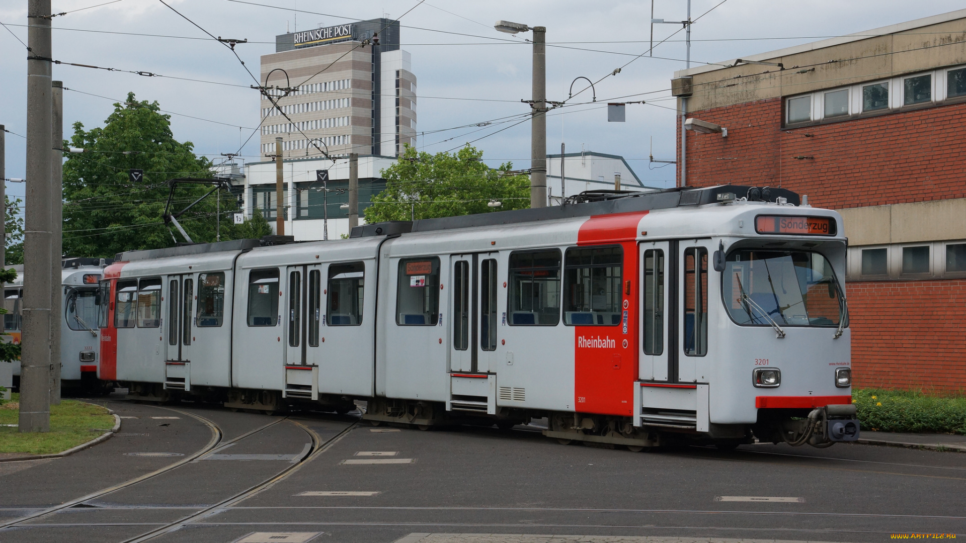 техника, трамваи, город, рельсы, трамвай