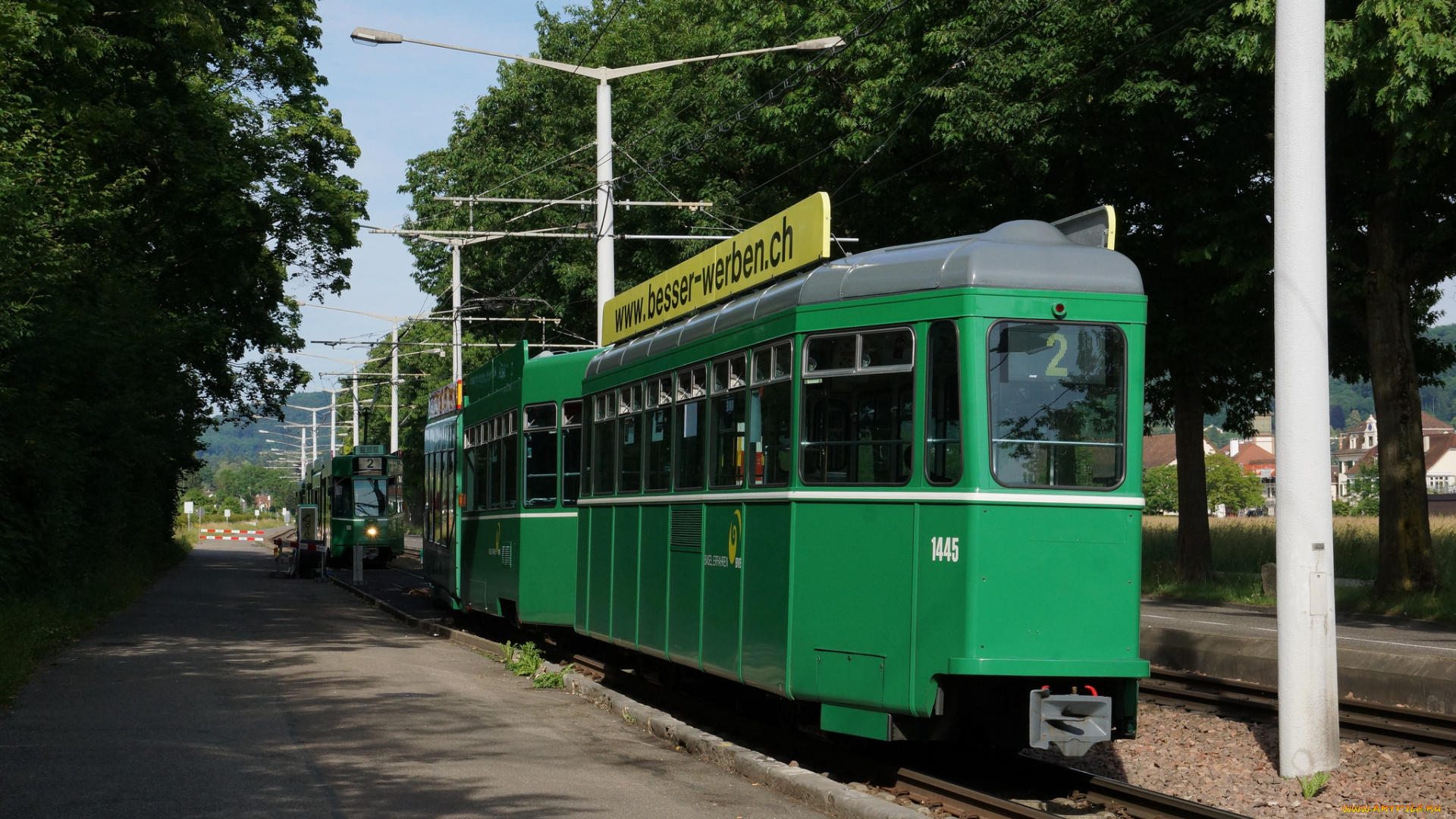 техника, трамваи, рельсы, город, трамвай