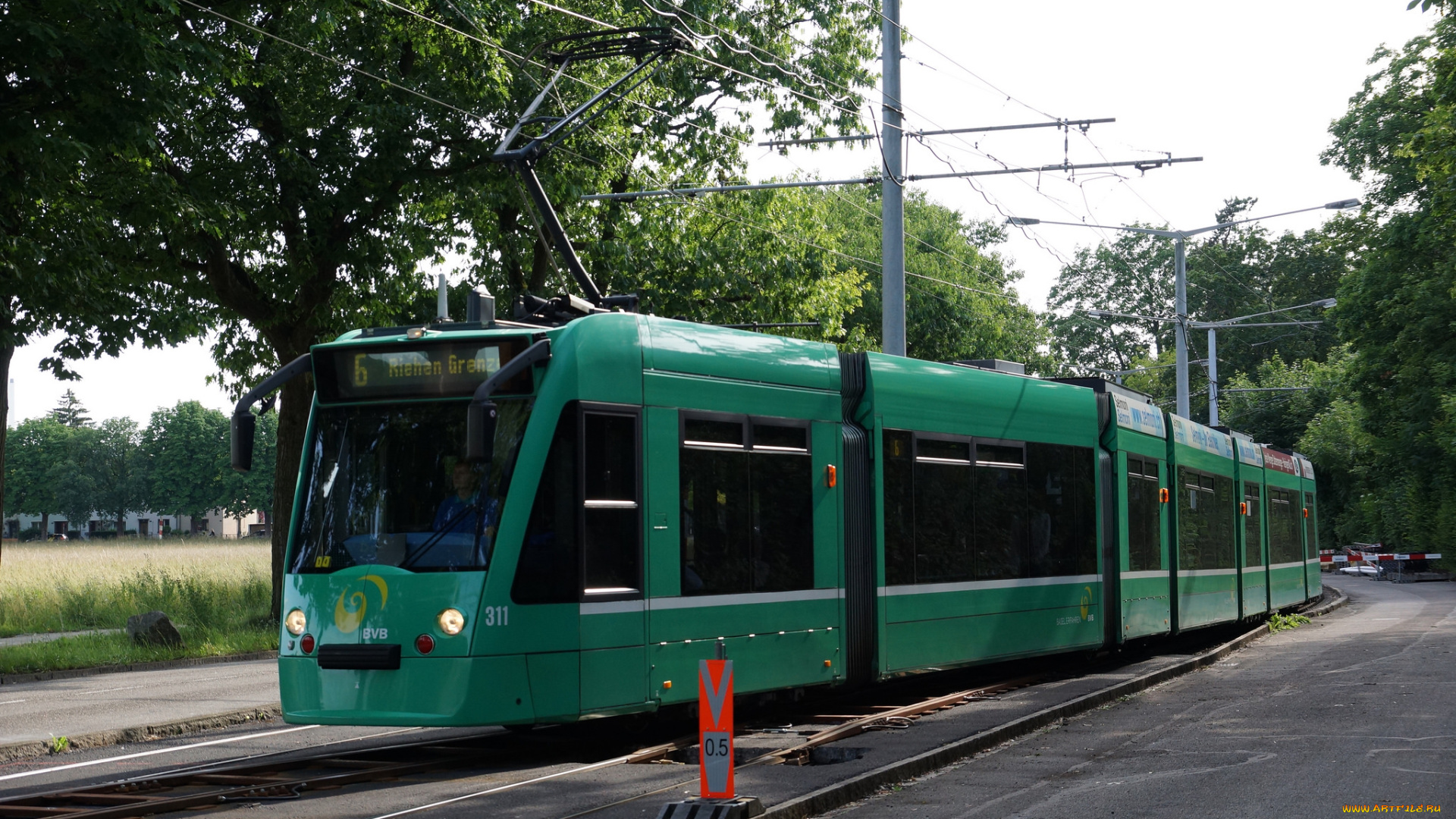 техника, трамваи, трамвай, город, рельсы