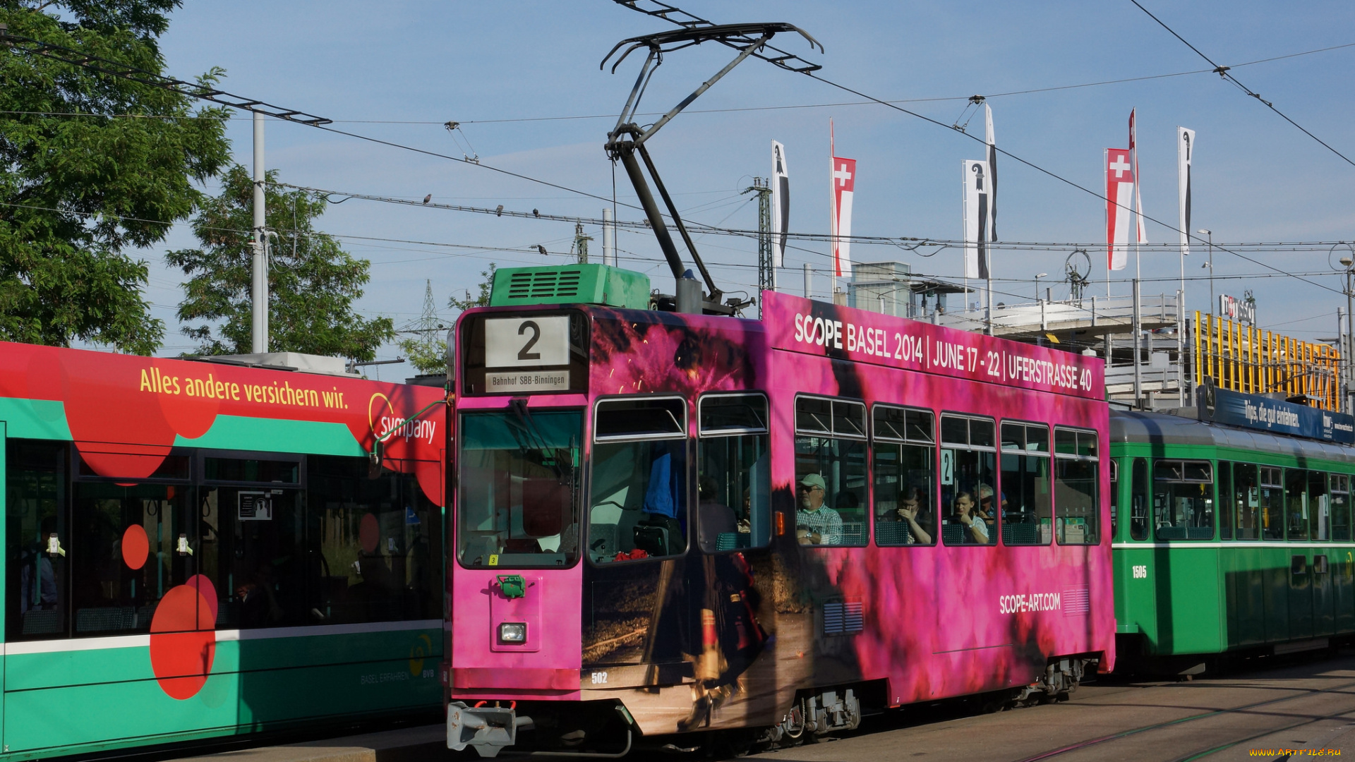 техника, трамваи, трамвай, рельсы, город