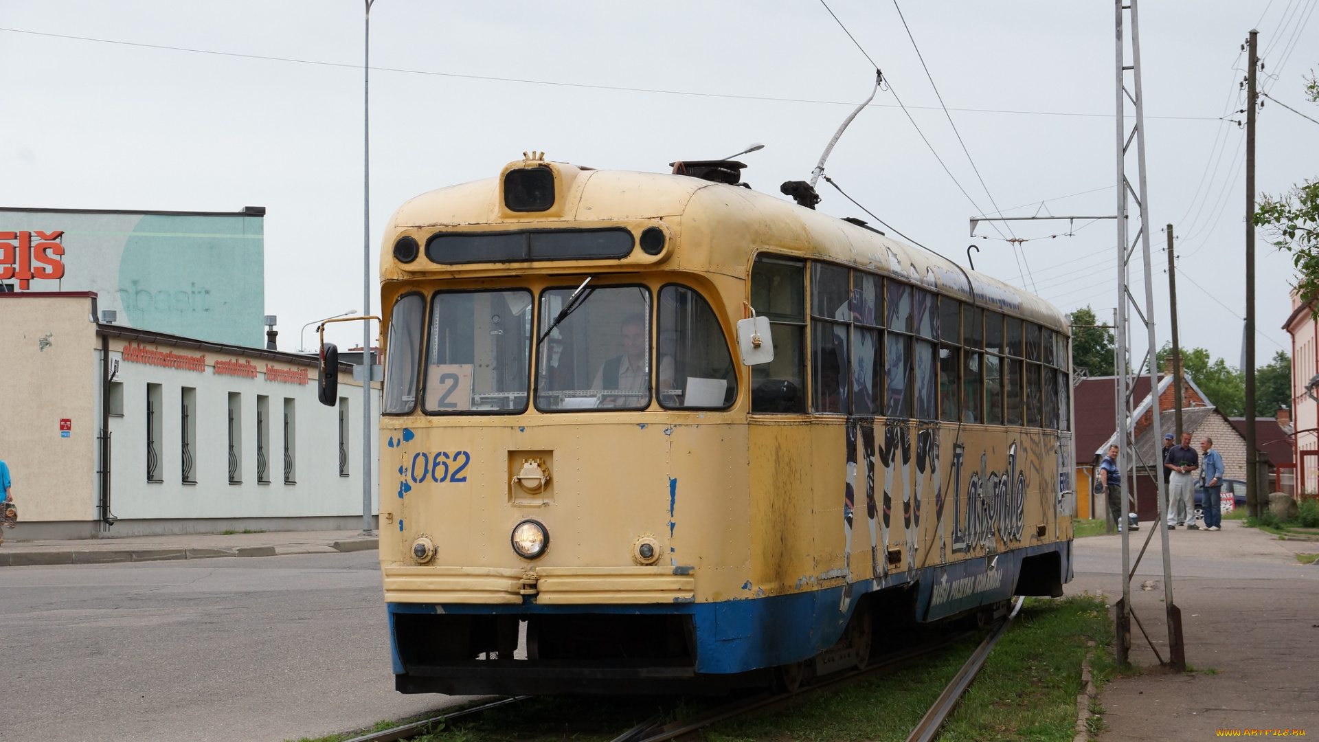 техника, трамваи, трамвай, рельсы, город