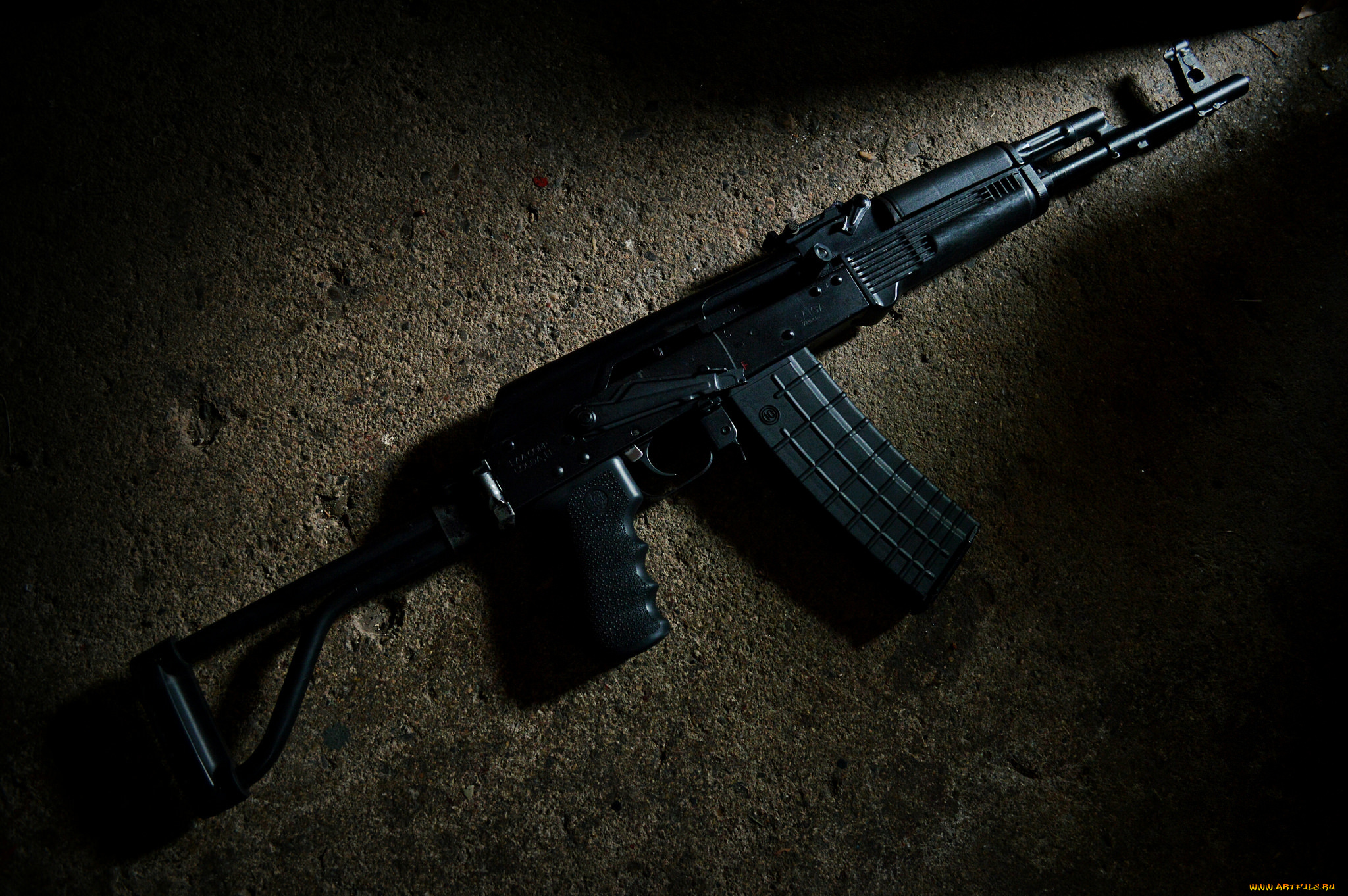 оружие, автоматы, карабин, ружьё, самозарядное, сайга