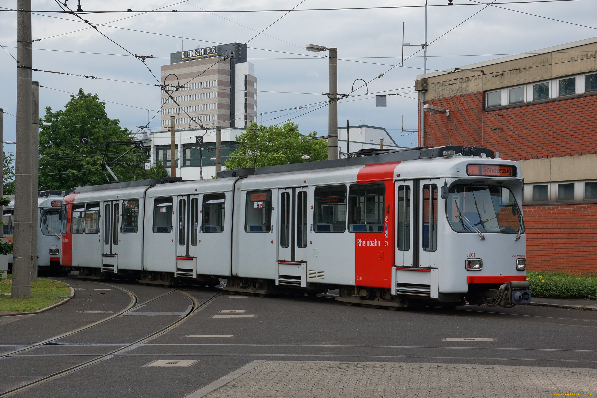 техника, трамваи, город, рельсы, трамвай