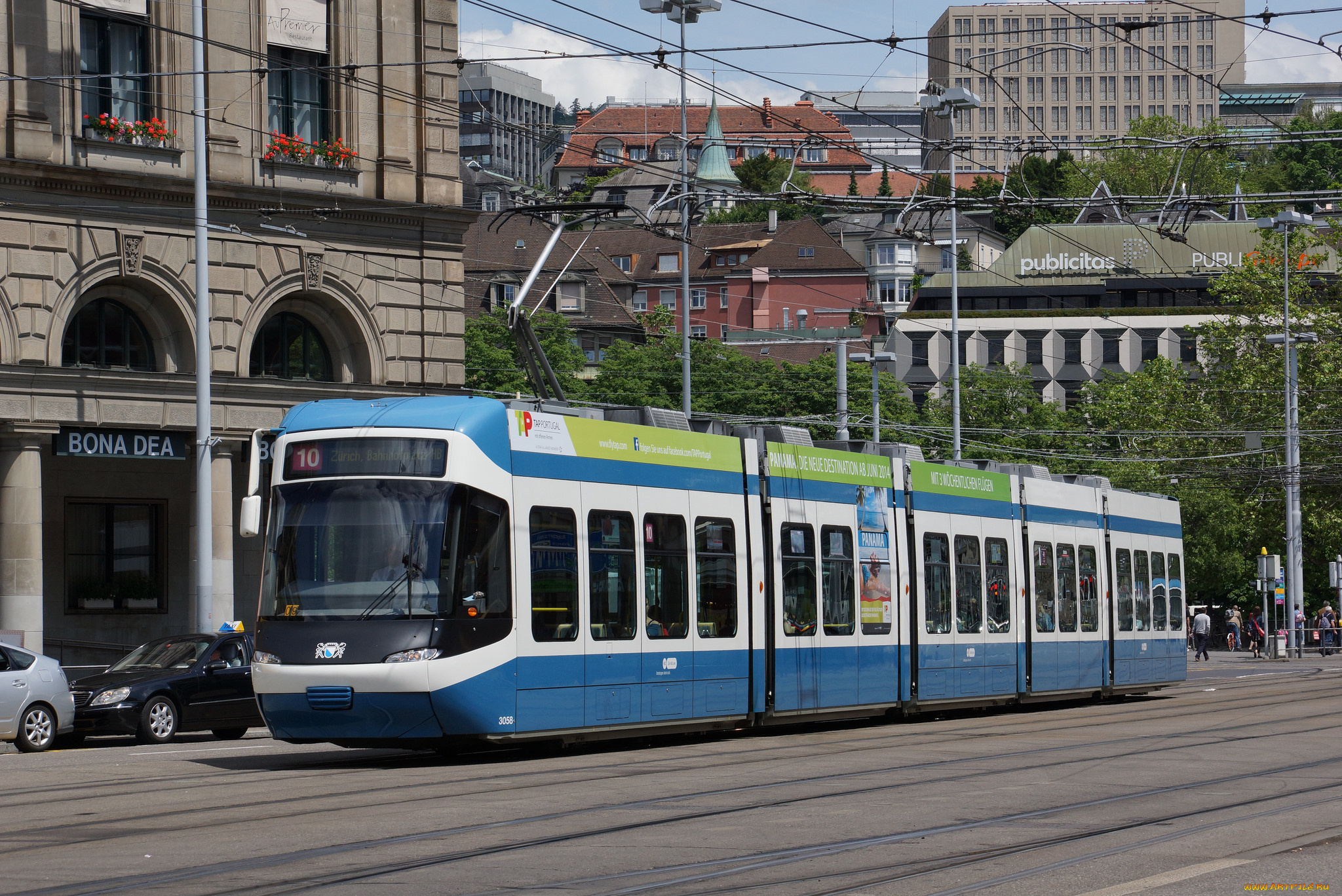 техника, трамваи, город, трамвай, рельсы